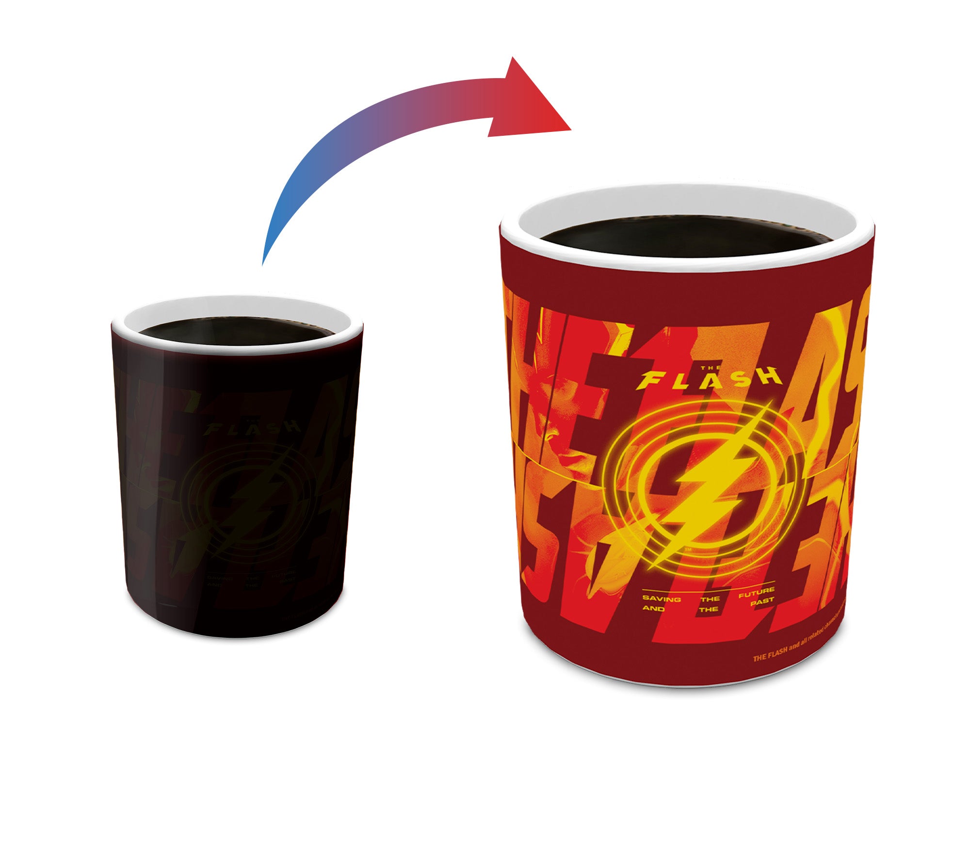 The Flash (Future and Past) Morphing Mugs®  Heat-Sensitive Mug MMUG1411