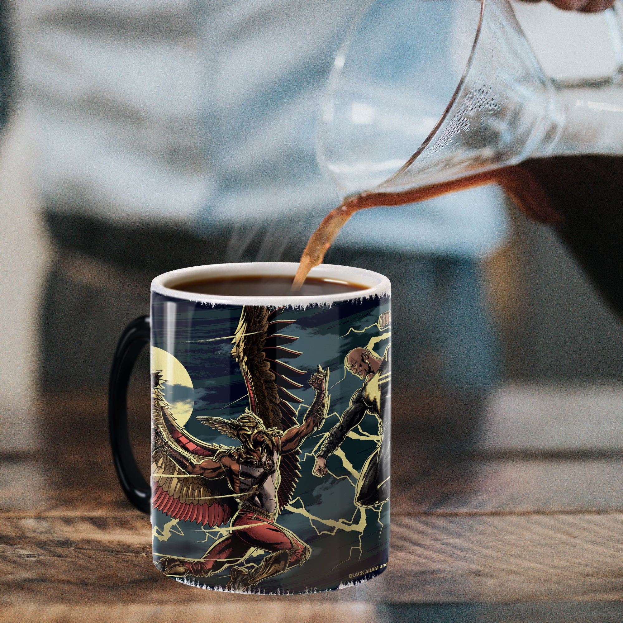 Black Adam (Hawkman Vs. Black Adam) Morphing Mugs® Heat-Sensitive Mug MMUG1414
