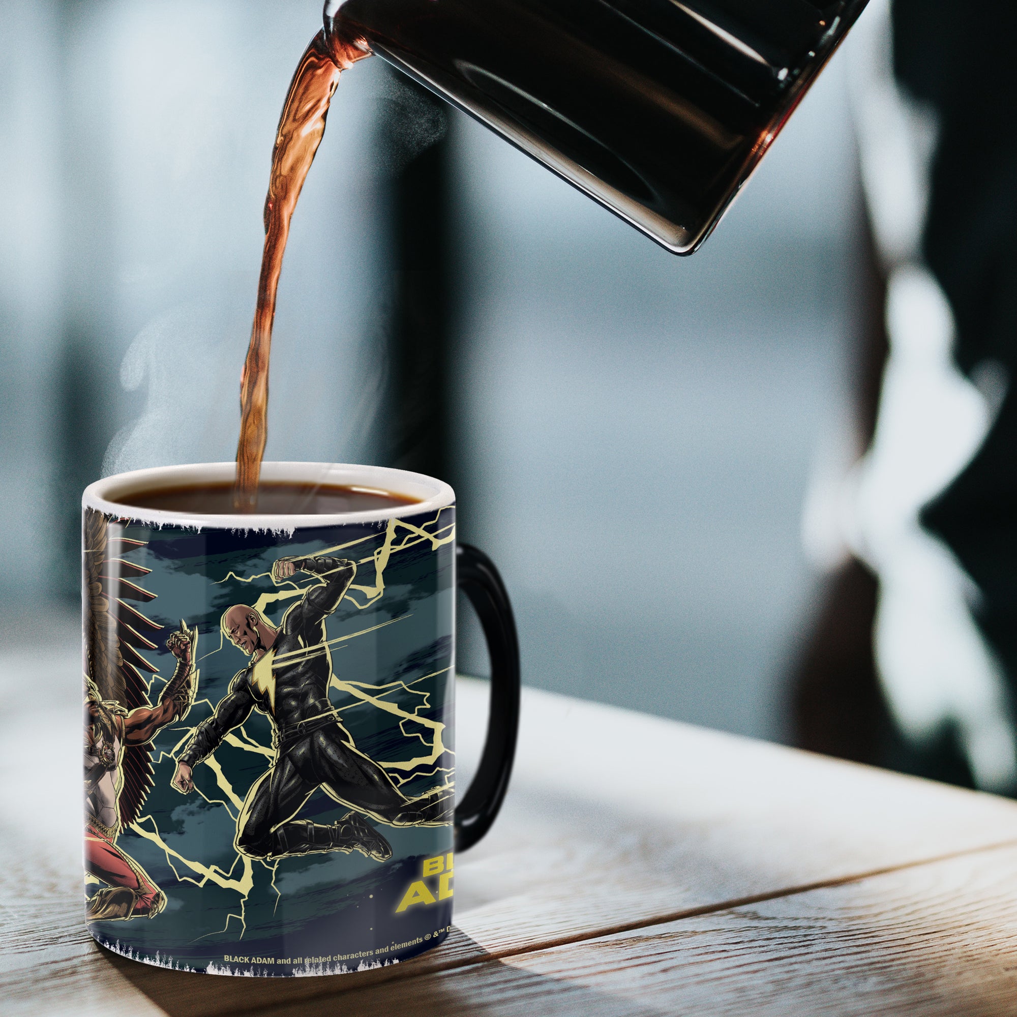 Black Adam (Hawkman Vs. Black Adam) Morphing Mugs® Heat-Sensitive Mug MMUG1414