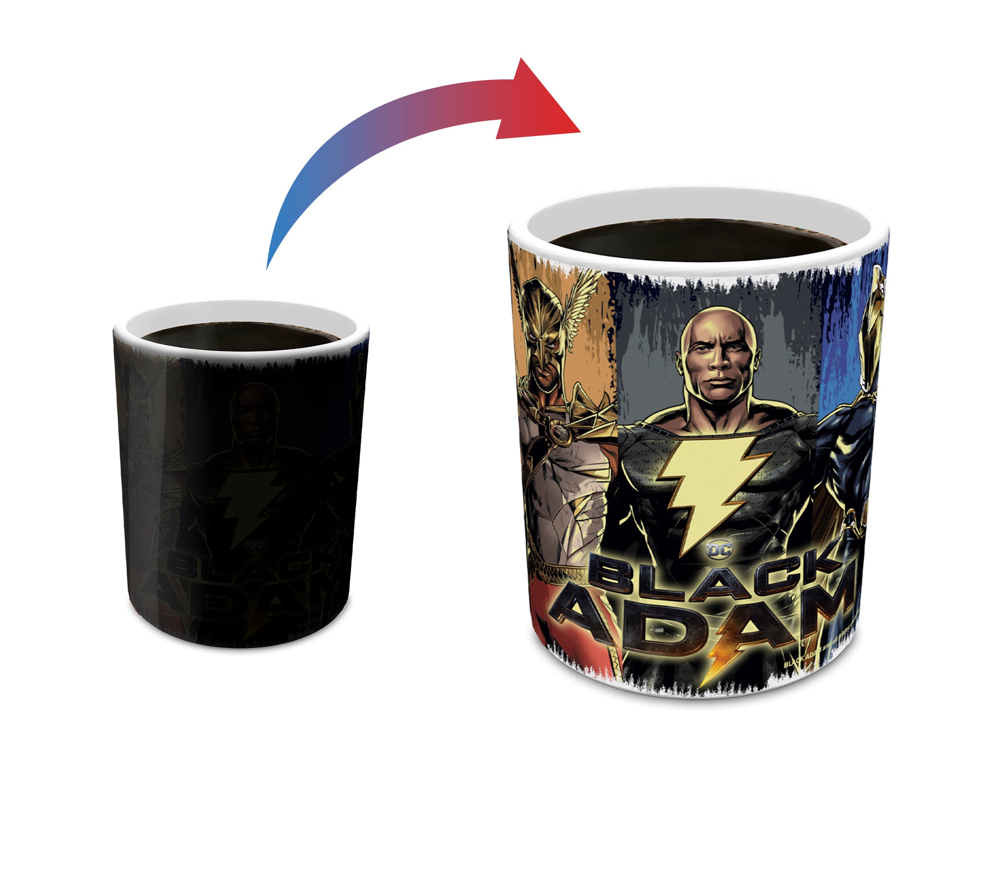 Black Adam (Characters) Morphing Mugs® Heat-Sensitive Mug MMUG1415
