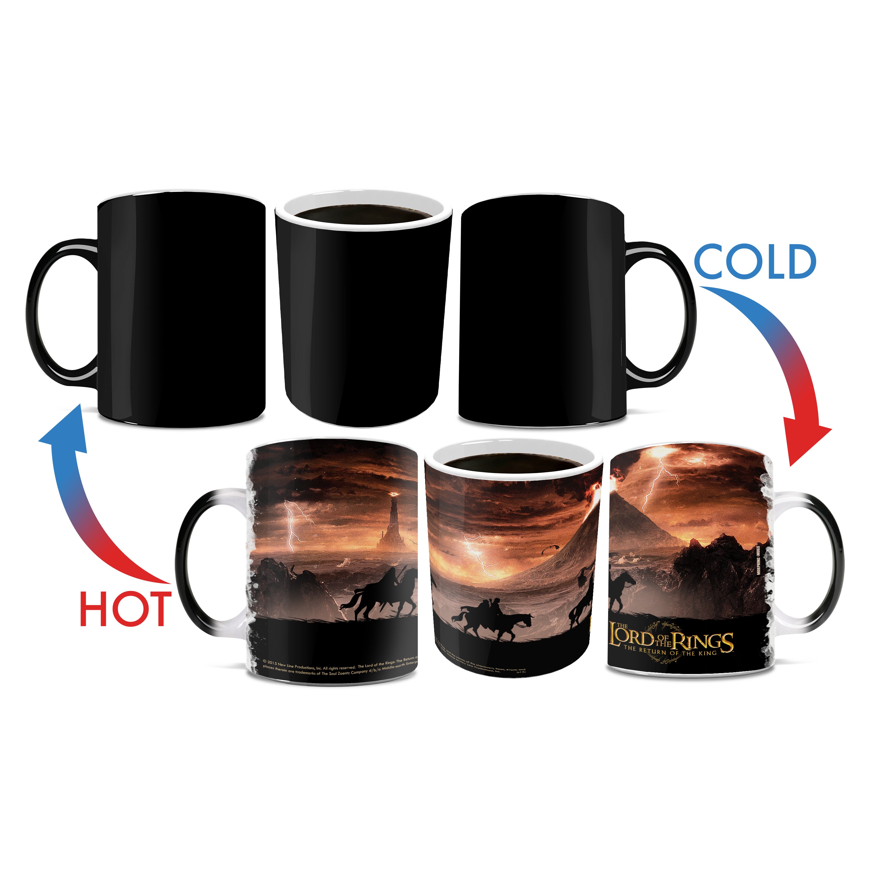 The Lord of the Rings (The Return of the King) Morphing Mugs® Heat-Sensitive Mug MMUG141