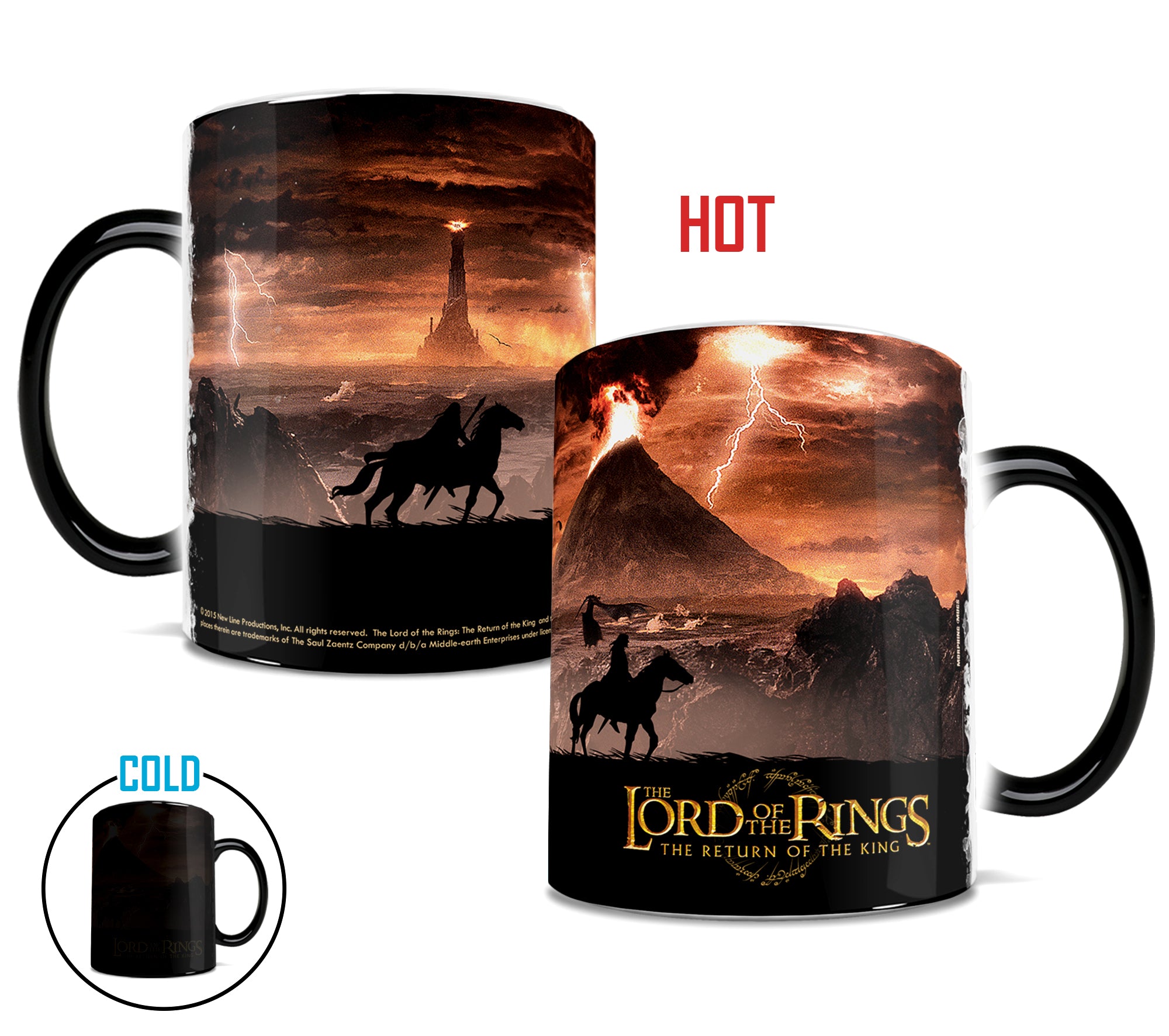 The Lord of the Rings (The Return of the King) Morphing Mugs® Heat-Sensitive Mug MMUG141