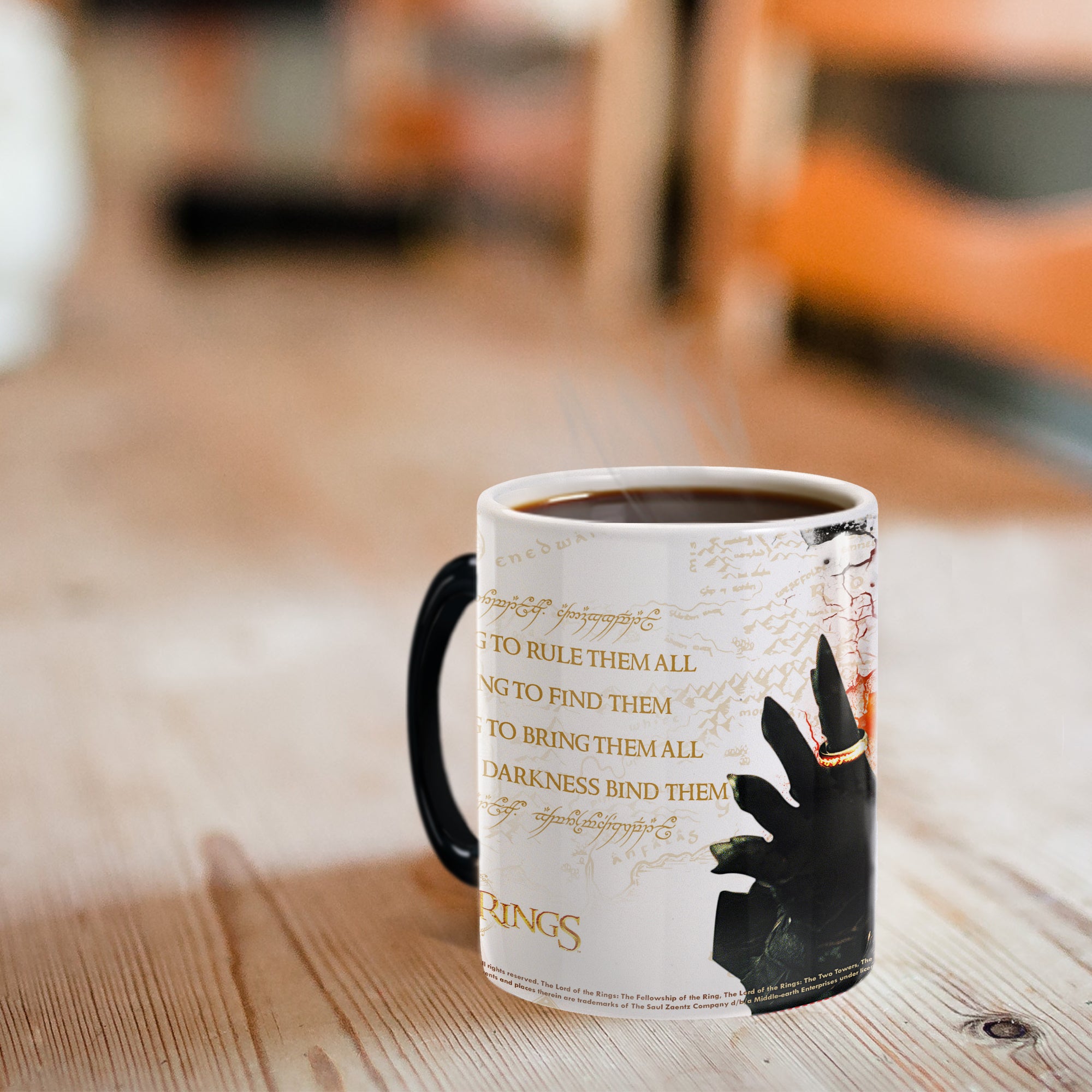 The Lord of the Rings (One Ring) Morphing Mugs® Heat-Sensitive Mug MMUG142