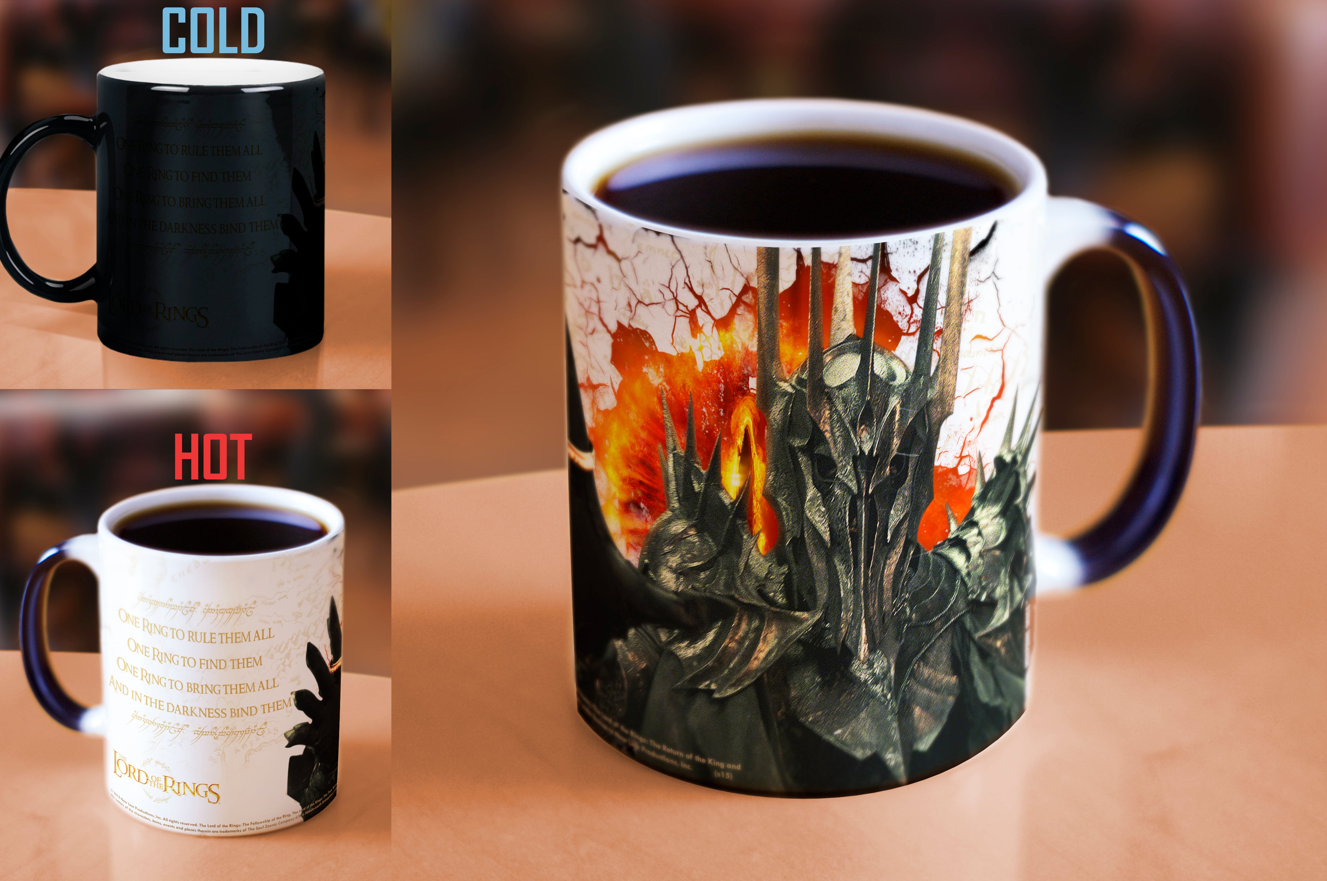 The Lord of the Rings (One Ring) Morphing Mugs® Heat-Sensitive Mug MMUG142