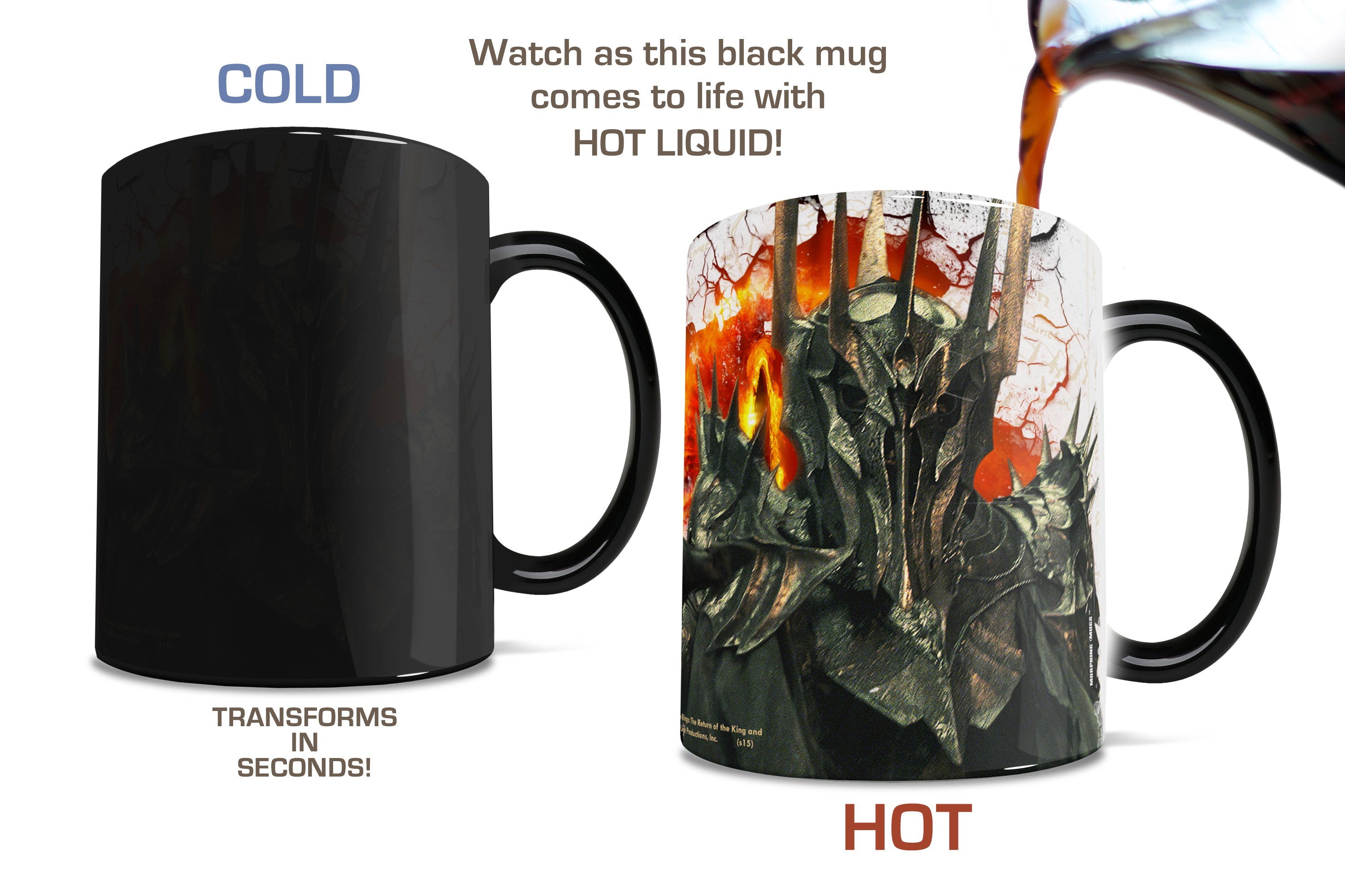 The Lord of the Rings (One Ring) Morphing Mugs® Heat-Sensitive Mug MMUG142