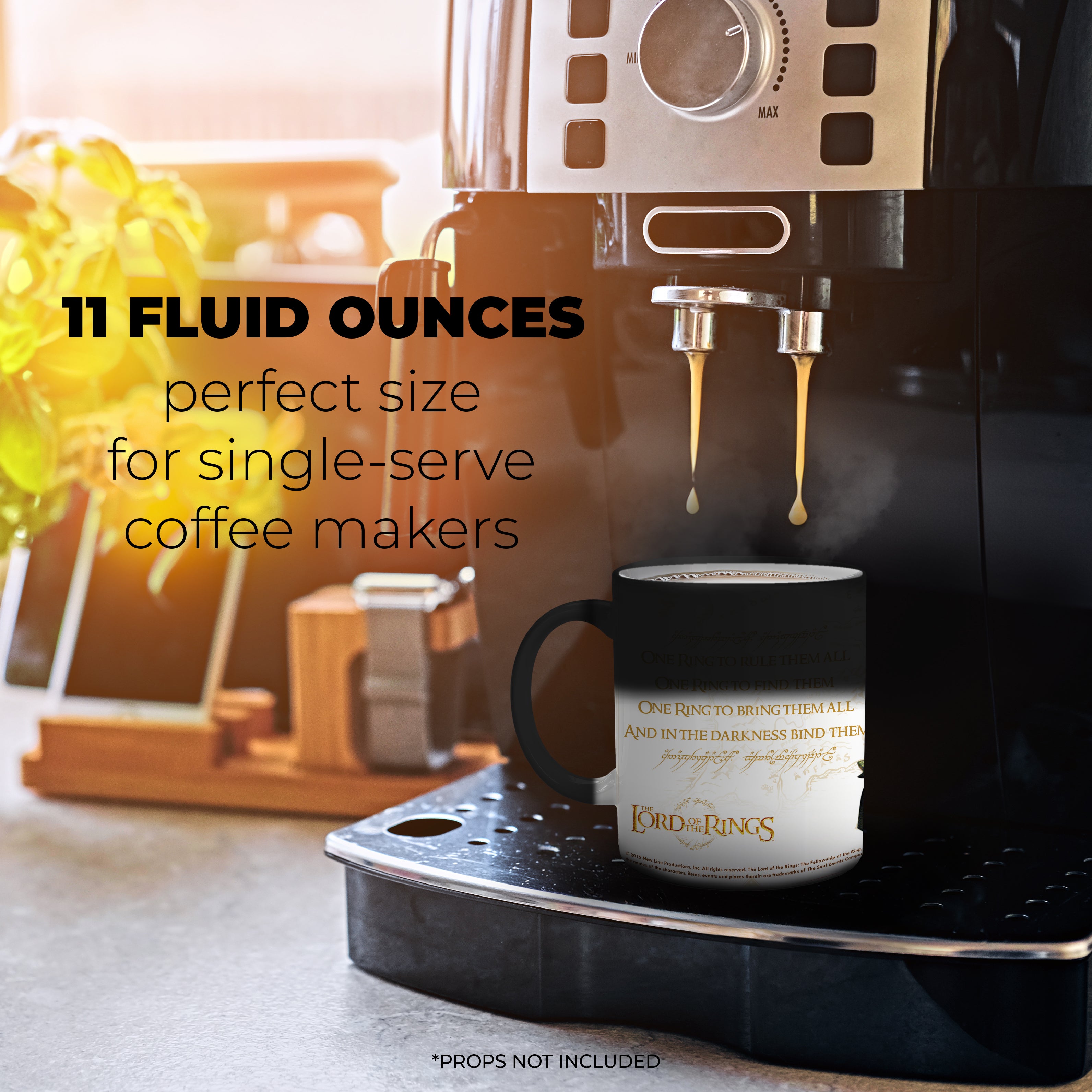 The Lord of the Rings (One Ring) Morphing Mugs® Heat-Sensitive Mug MMUG142