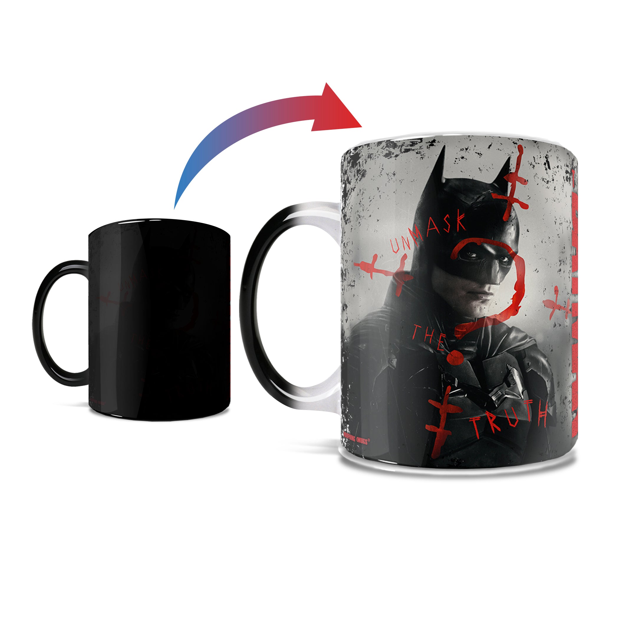 The Batman (Unmask the Truth) Morphing Mugs®  Heat-Sensitive Mug MMUG1437