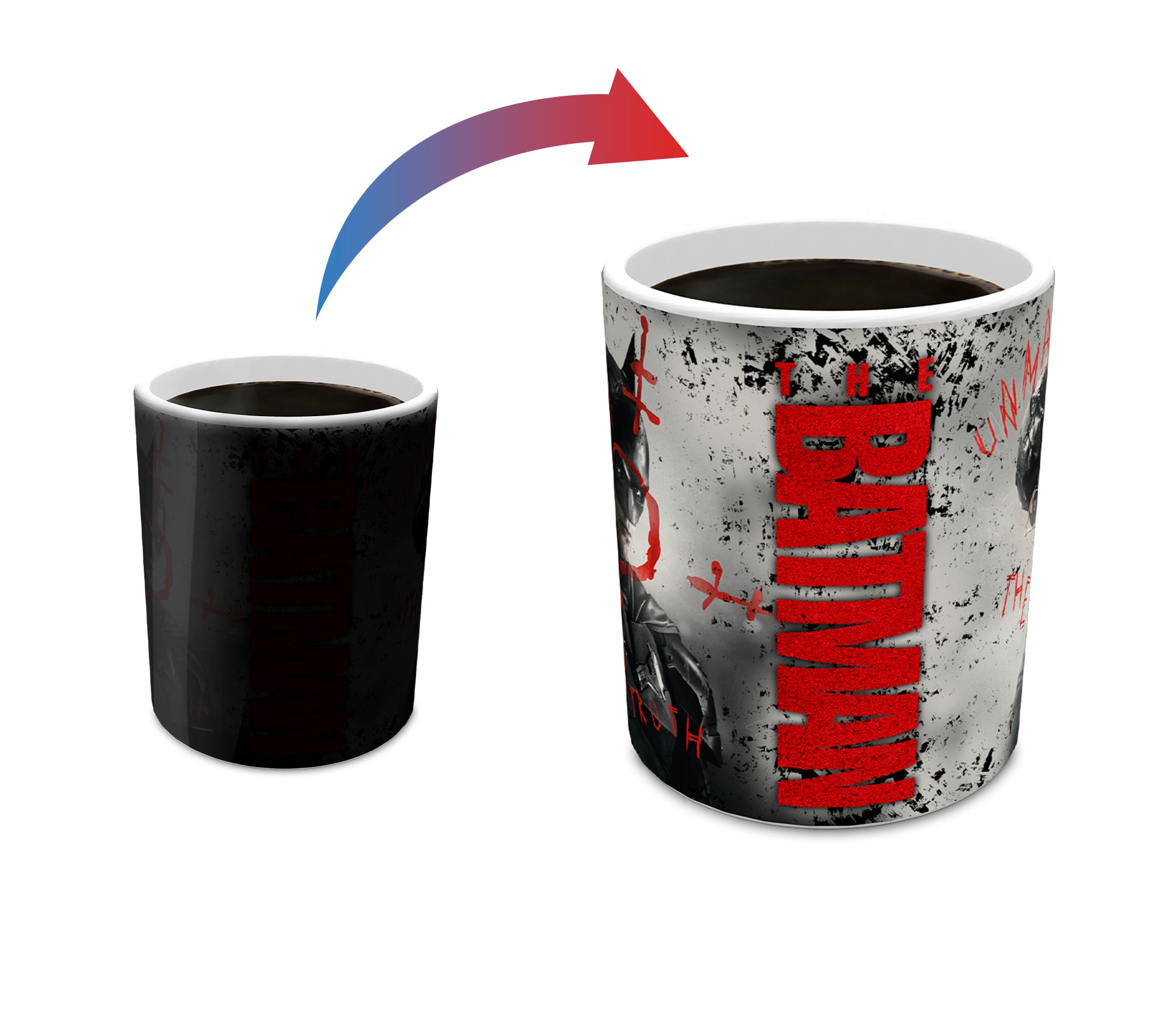 The Batman (Unmask the Truth) Morphing Mugs®  Heat-Sensitive Mug MMUG1437