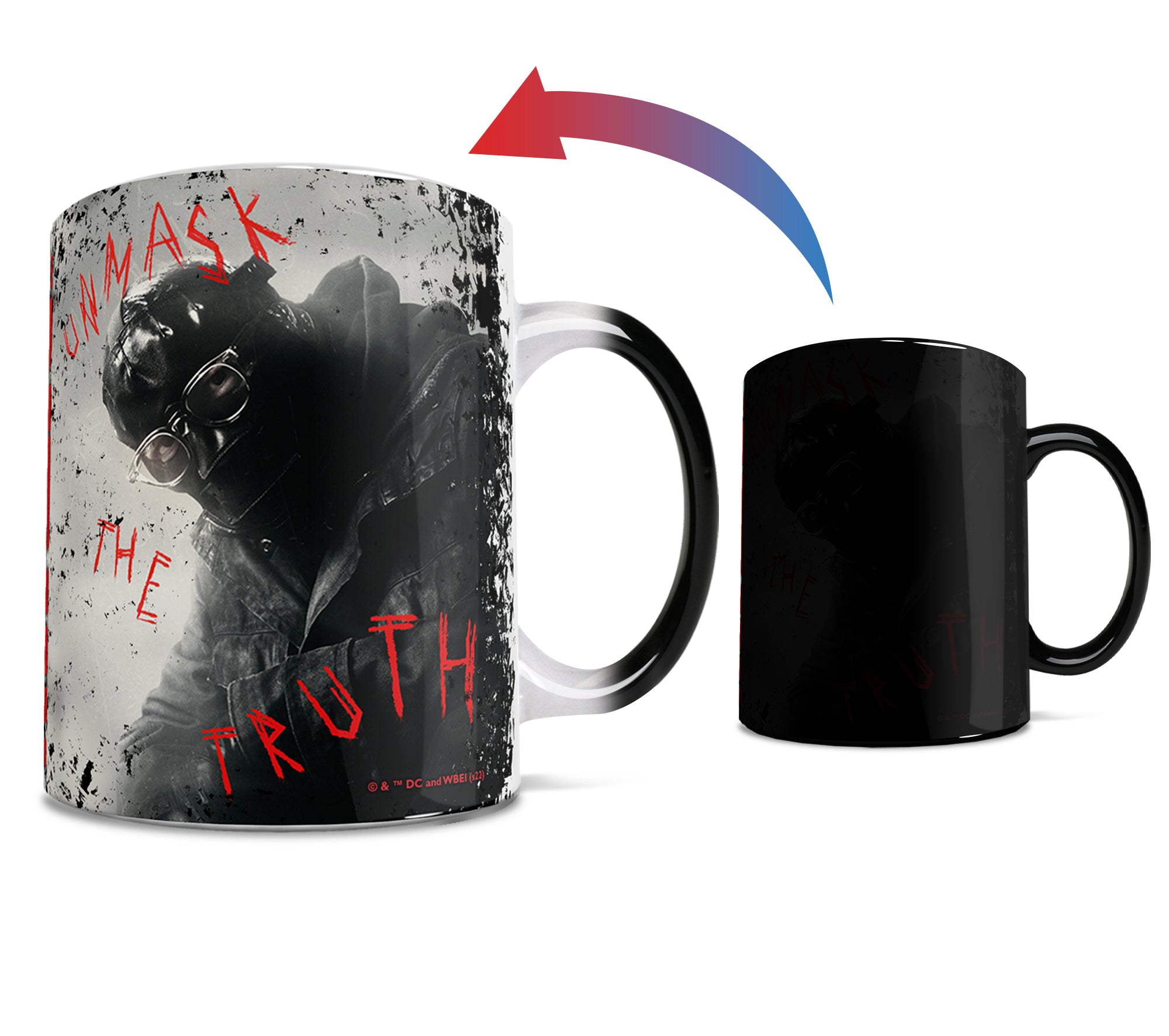 The Batman (Unmask the Truth) Morphing Mugs®  Heat-Sensitive Mug MMUG1437