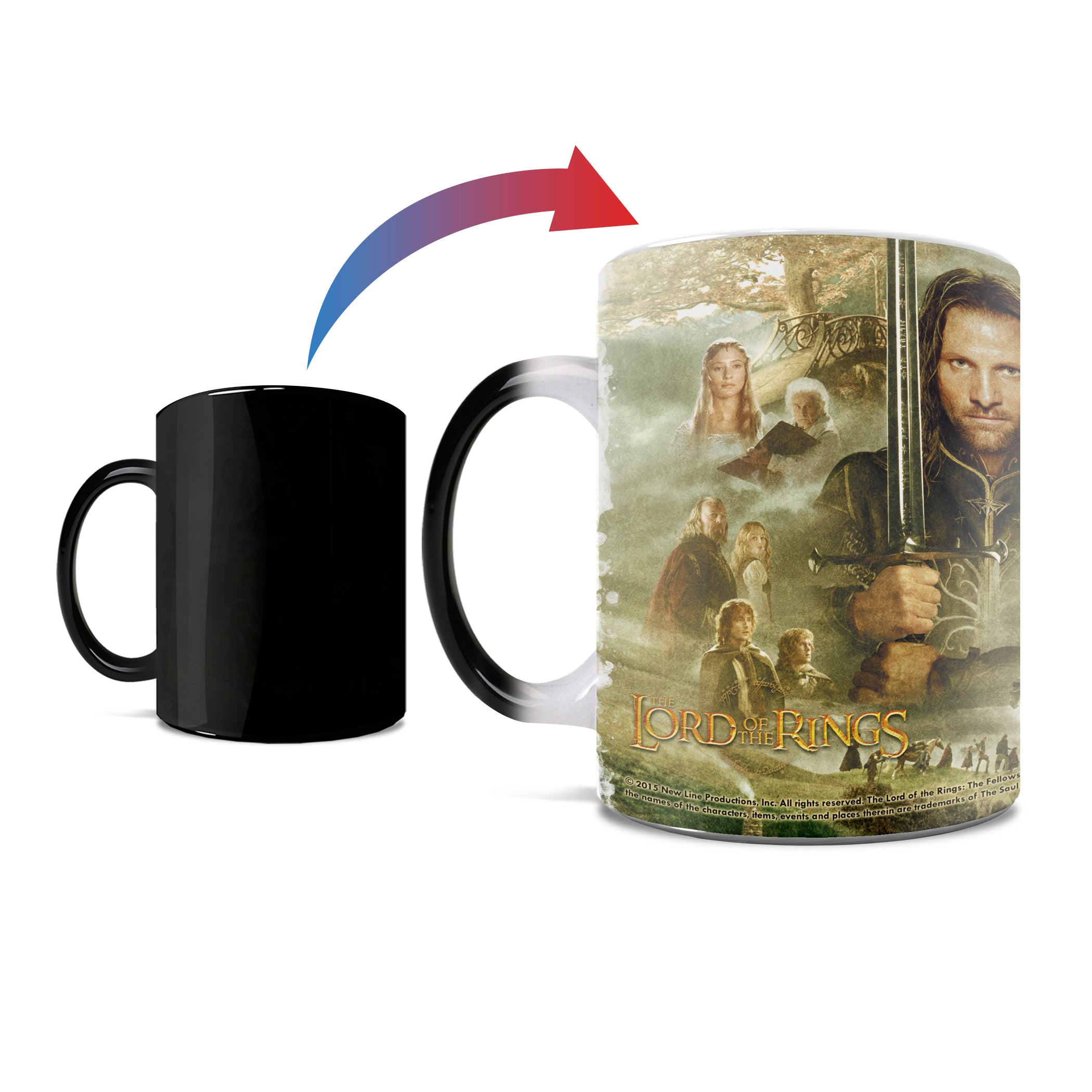 The Lord of the Rings (Collage) Morphing Mugs® Heat-Sensitive Mug MMUG144