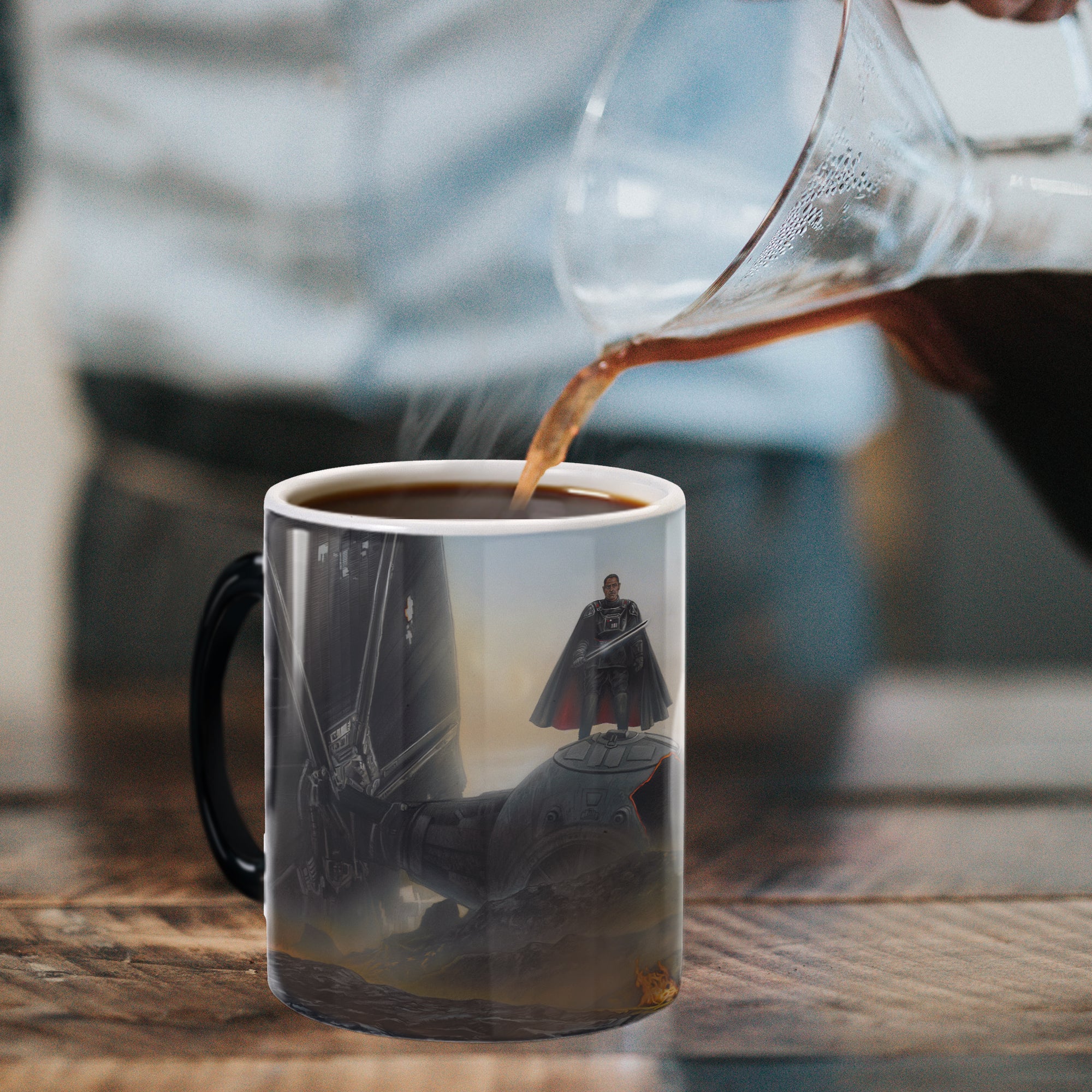 Star Wars (The Mandalorian - Undeterred) Morphing Mugs®  Heat-Sensitive Mug MMUG1444