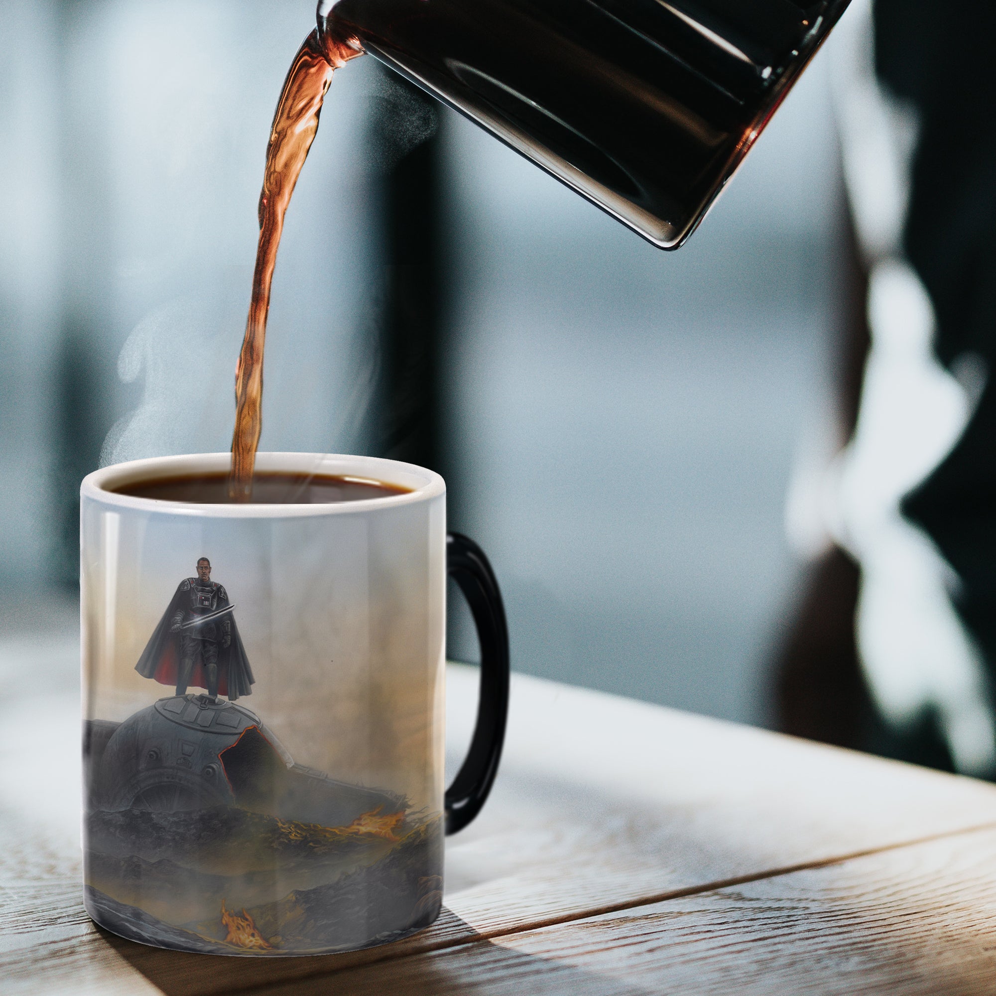 Star Wars (The Mandalorian - Undeterred) Morphing Mugs®  Heat-Sensitive Mug MMUG1444