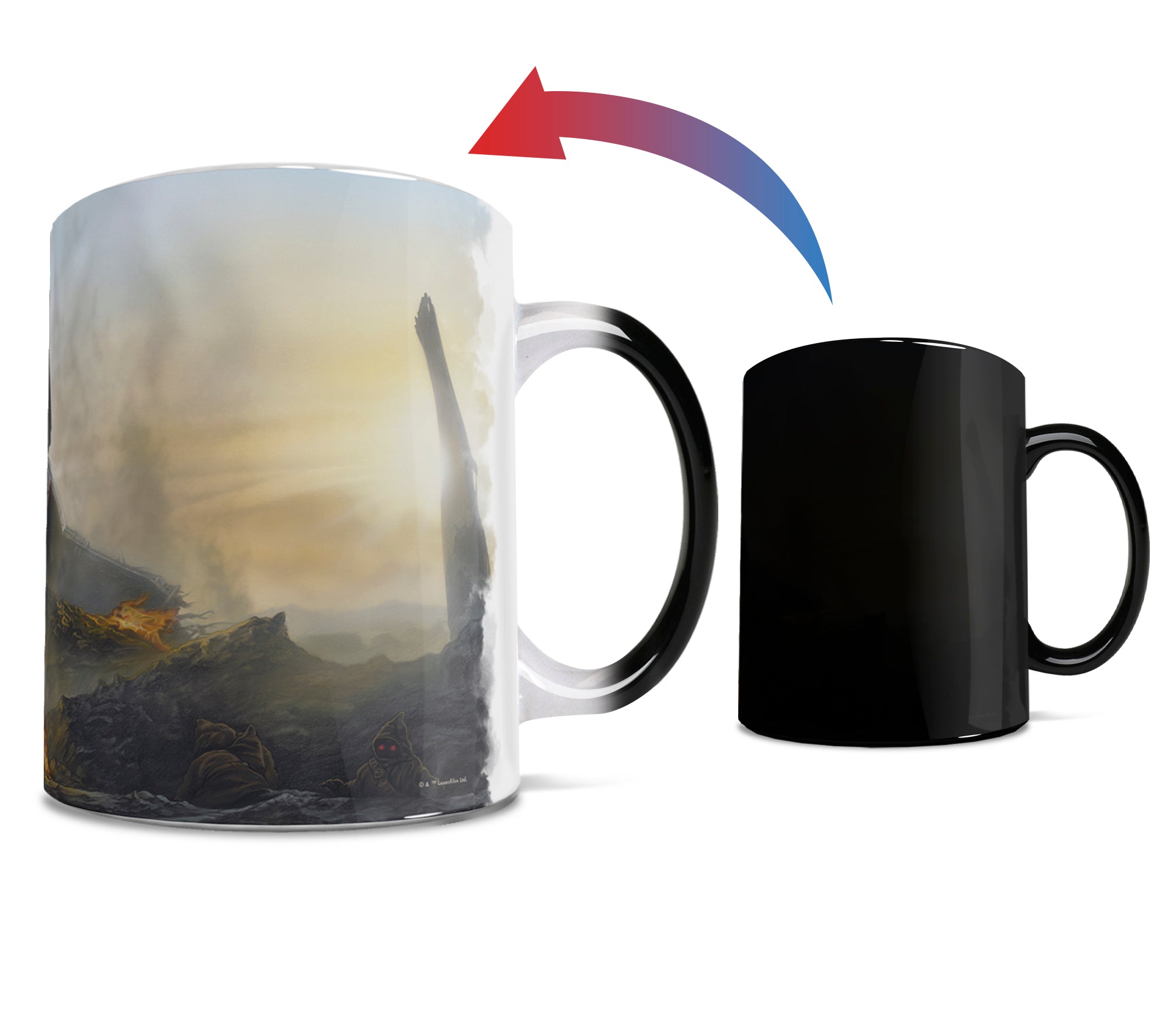 Star Wars (The Mandalorian - Undeterred) Morphing Mugs®  Heat-Sensitive Mug MMUG1444