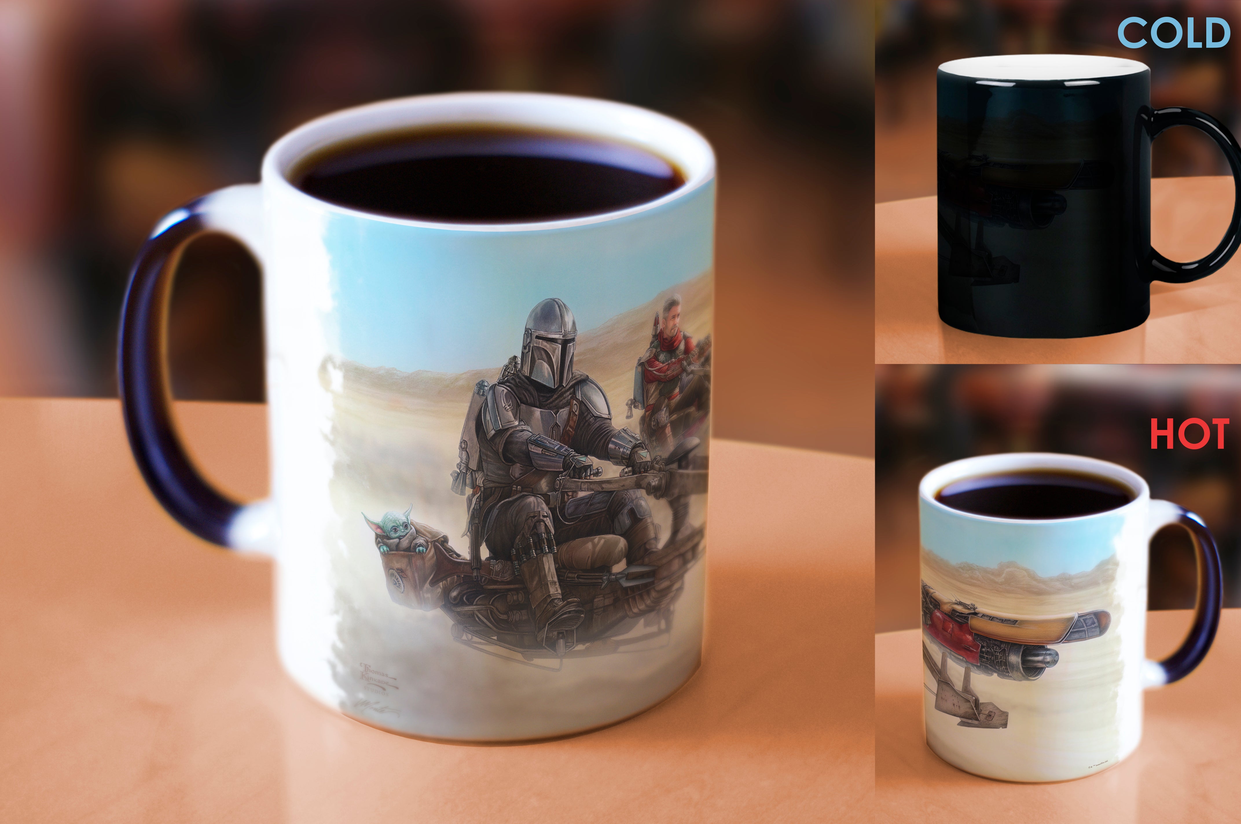 Star Wars (The Mandalorian - The Marshal) Morphing Mugs®  Heat-Sensitive Mug MMUG1445