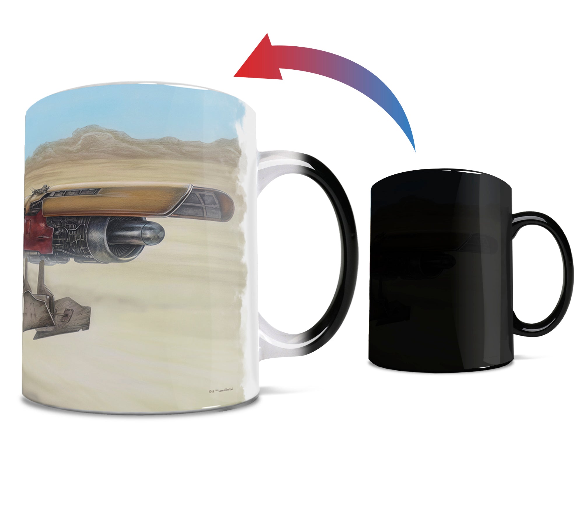 Star Wars (The Mandalorian - The Marshal) Morphing Mugs®  Heat-Sensitive Mug MMUG1445