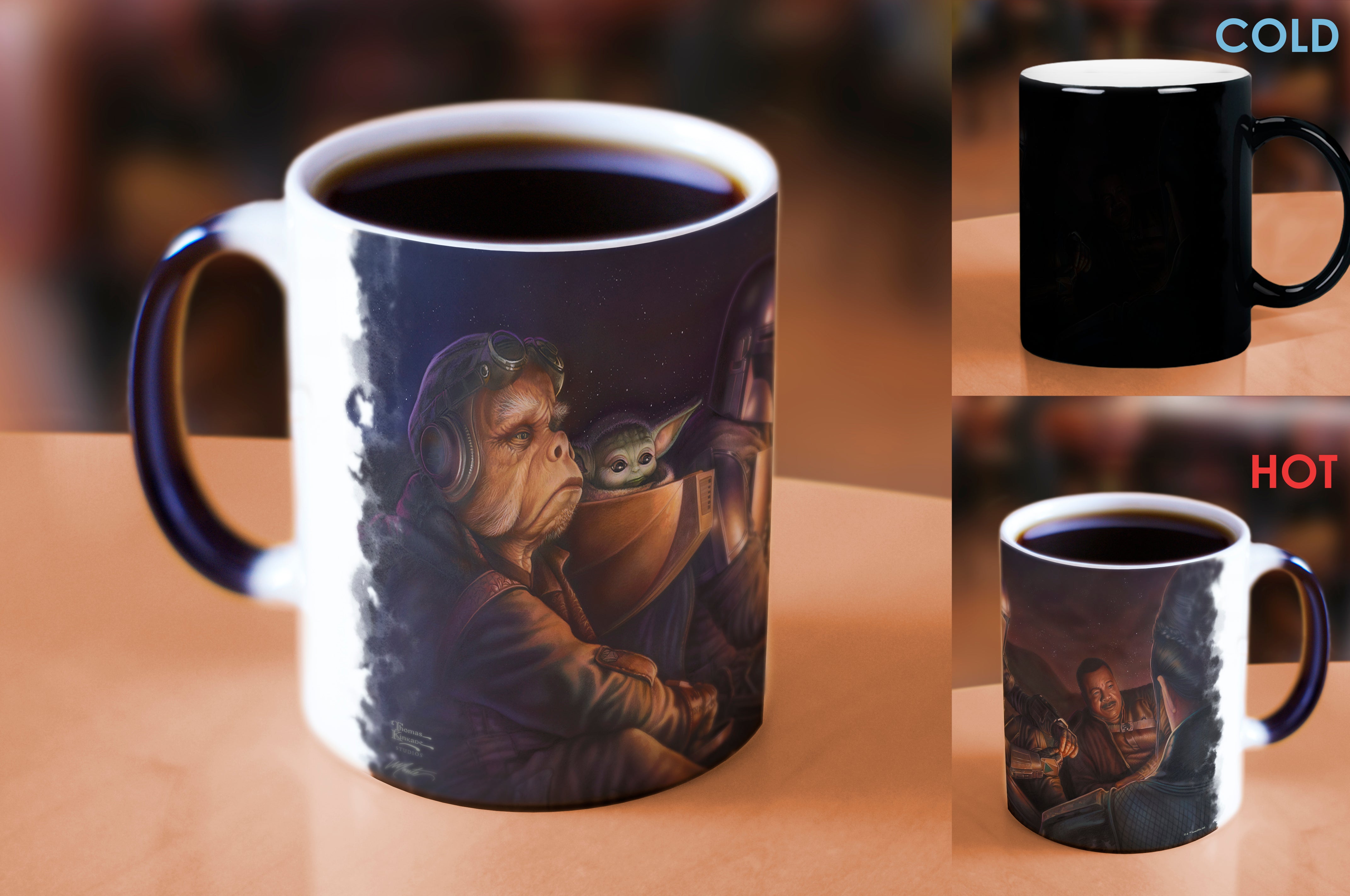Star Wars (The Mandalorian - Uneasy Alliance) Morphing Mugs®  Heat-Sensitive Mug MMUG1446