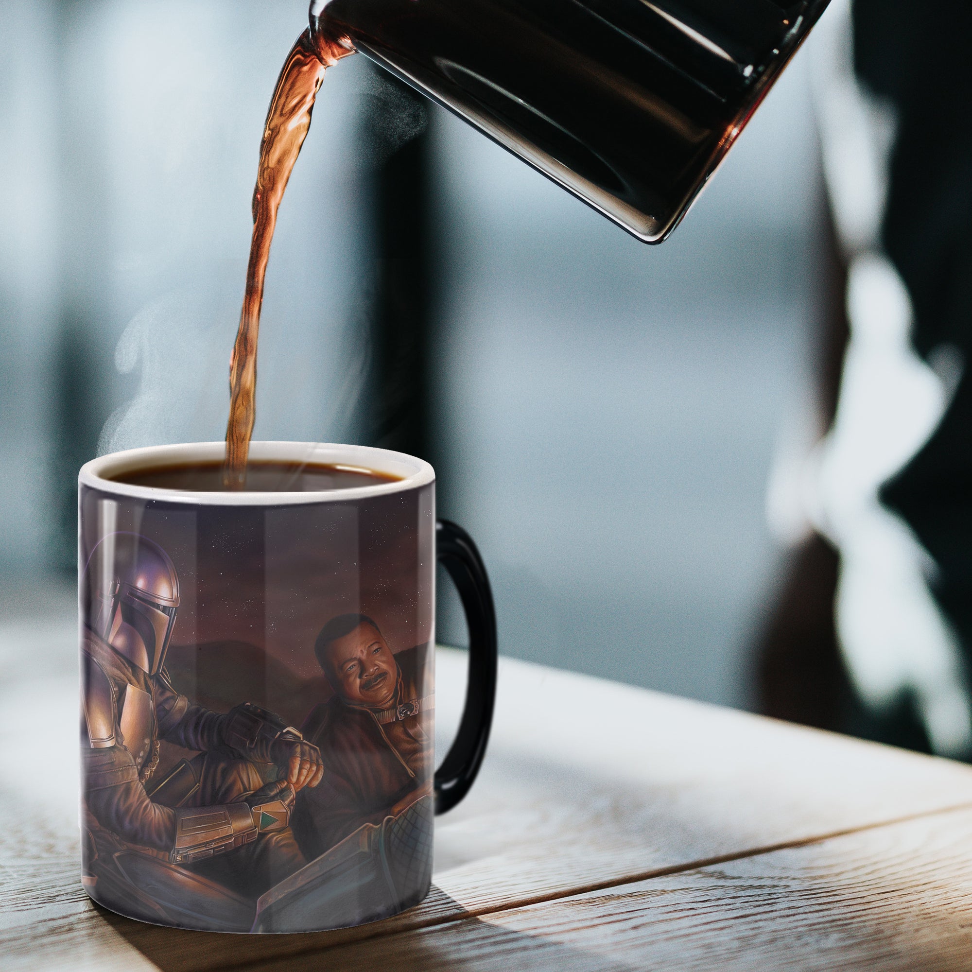 Star Wars (The Mandalorian - Uneasy Alliance) Morphing Mugs®  Heat-Sensitive Mug MMUG1446