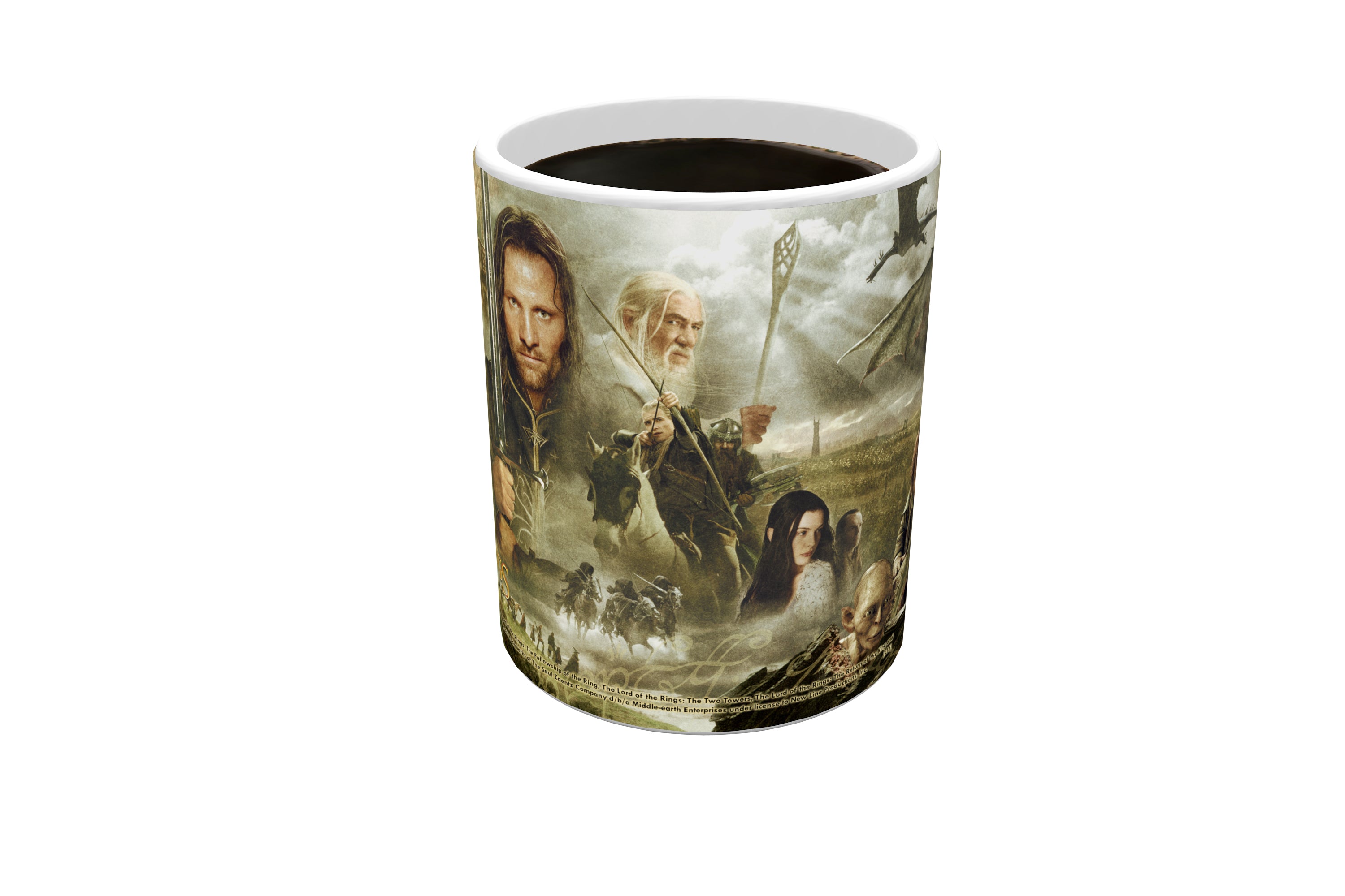 The Lord of the Rings (Collage) Morphing Mugs® Heat-Sensitive Mug MMUG144