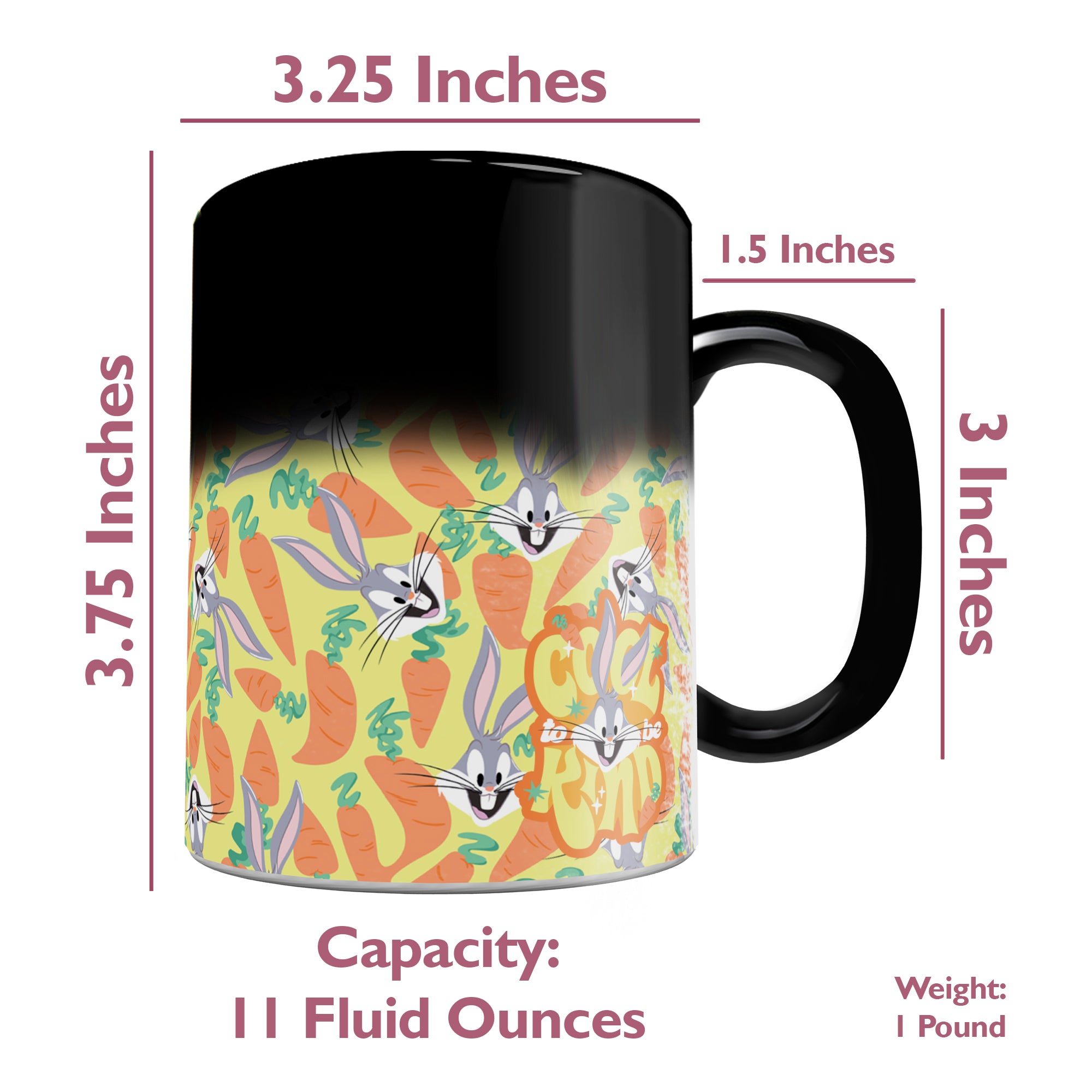 Looney Tunes (Cool Bugs Bunny) Morphing Mugs®  Heat-Sensitive Mug MMUG1467
