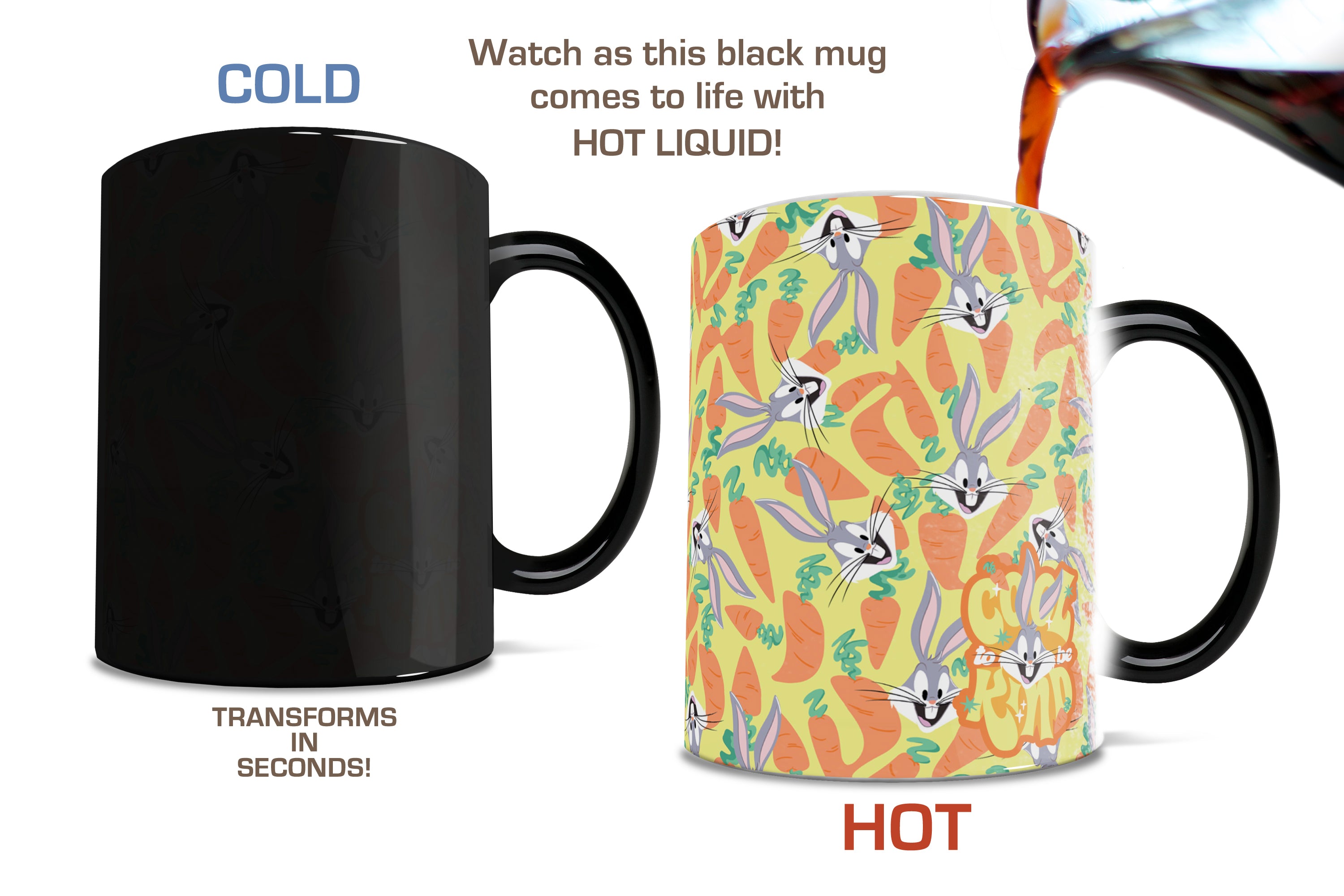 Looney Tunes (Cool Bugs Bunny) Morphing Mugs®  Heat-Sensitive Mug MMUG1467