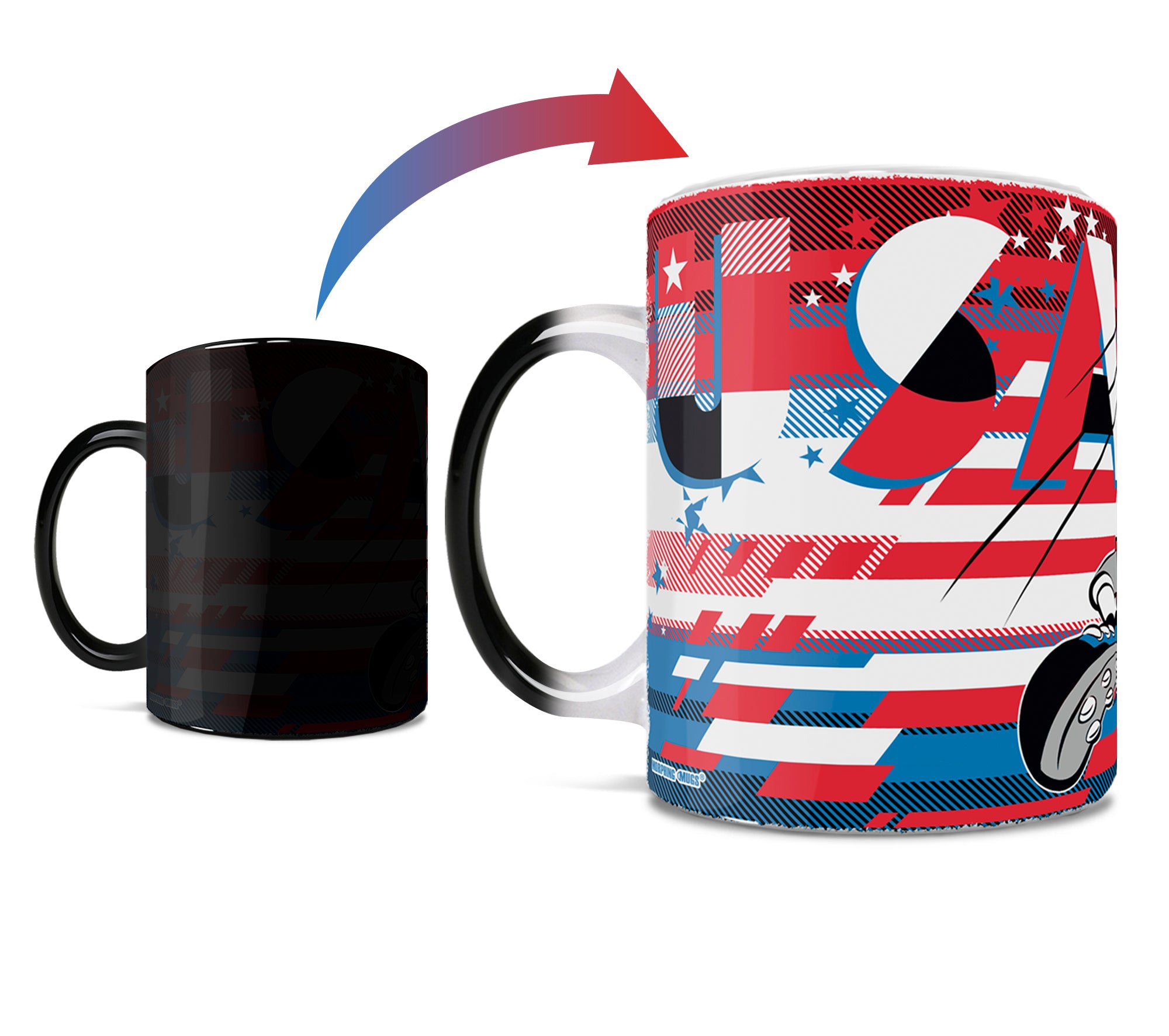 Looney Tunes (Team USA Soccer - Bugs Bunny) Morphing Mugs® Heat-Sensitive Mug MMUG1469