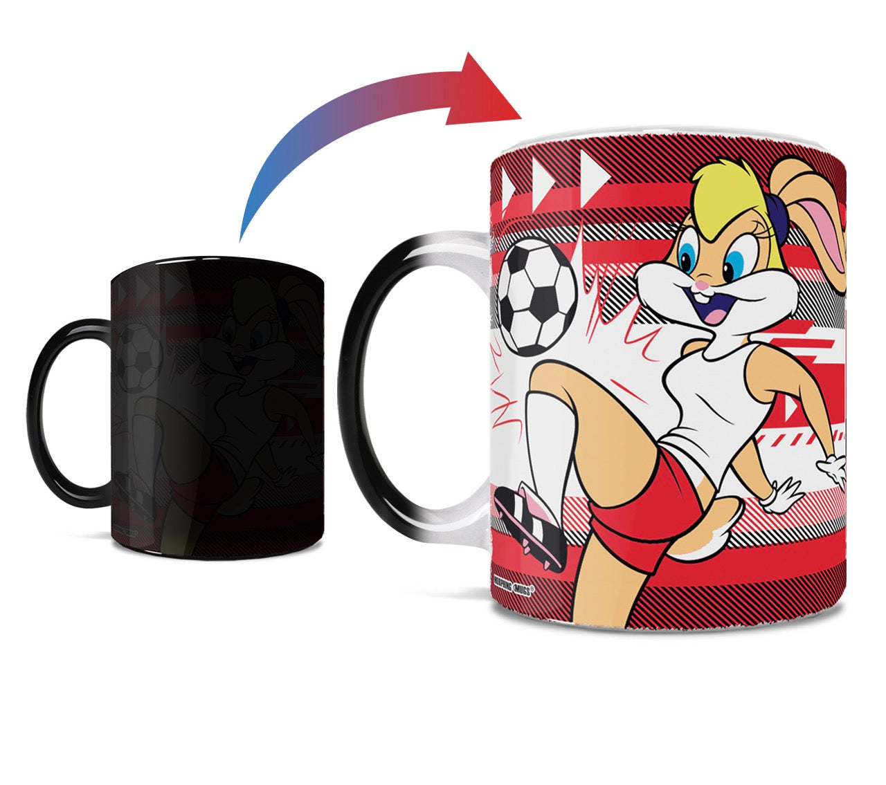 Looney Tunes (Team England Soccer - Lola Bunny) Morphing Mugs® Heat-Sensitive Mug MMUG1471