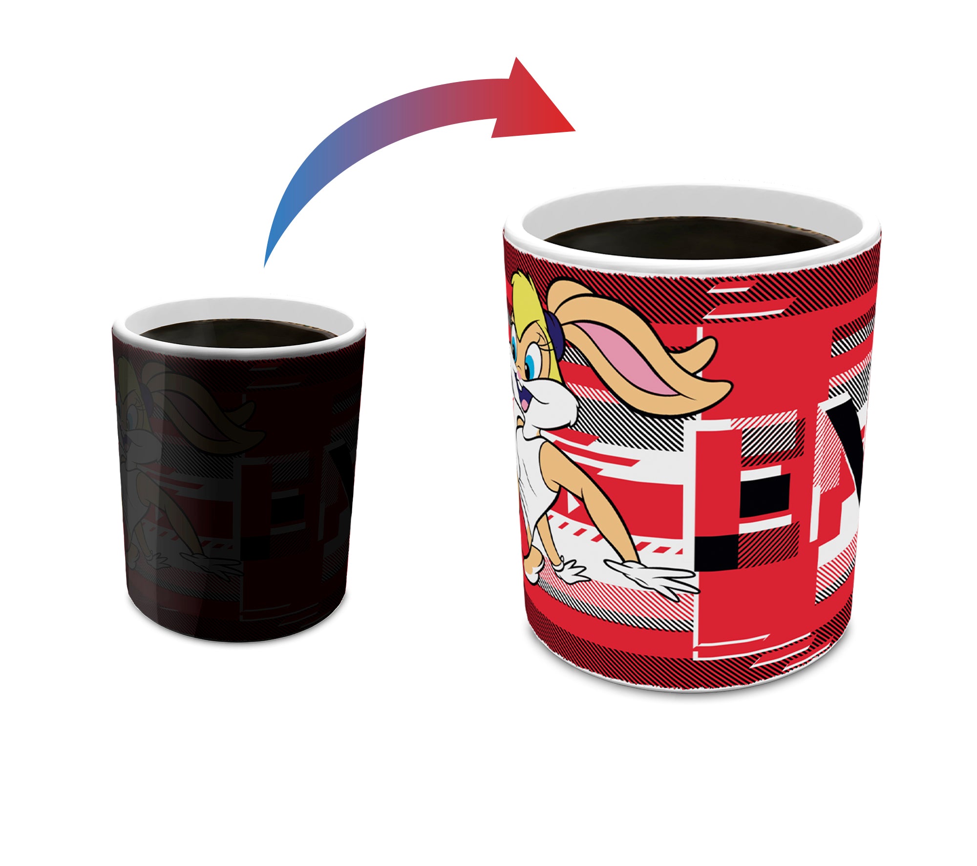 Looney Tunes (Team England Soccer - Lola Bunny) Morphing Mugs® Heat-Sensitive Mug MMUG1471