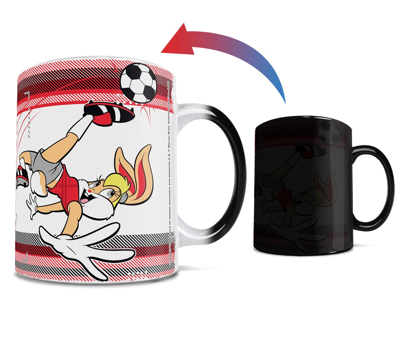 Looney Tunes (Team Japan Soccer - Lola Bunny) Morphing Mugs® Heat-Sensitive Mug MMUG1472