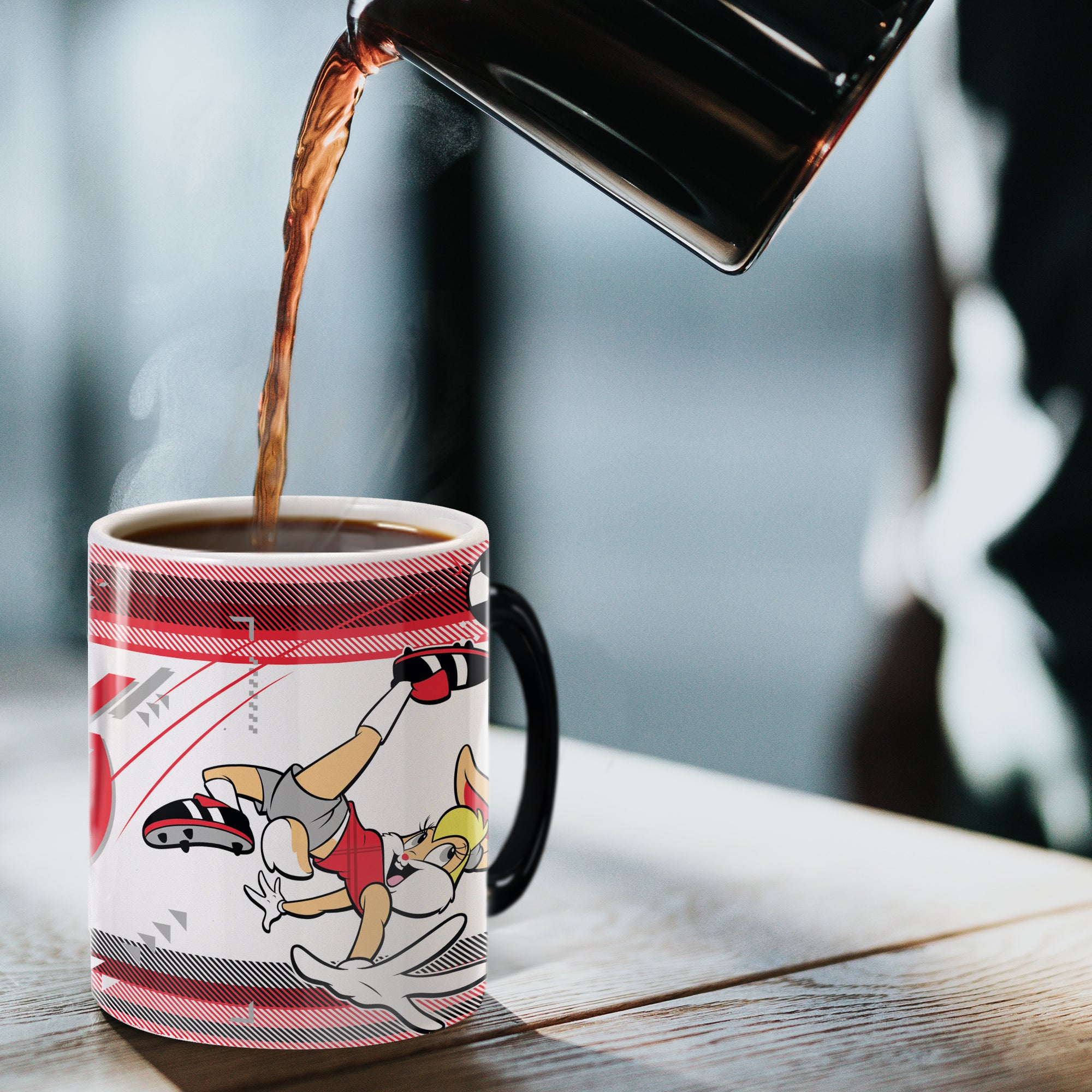 Looney Tunes (Team Japan Soccer - Lola Bunny) Morphing Mugs® Heat-Sensitive Mug MMUG1472