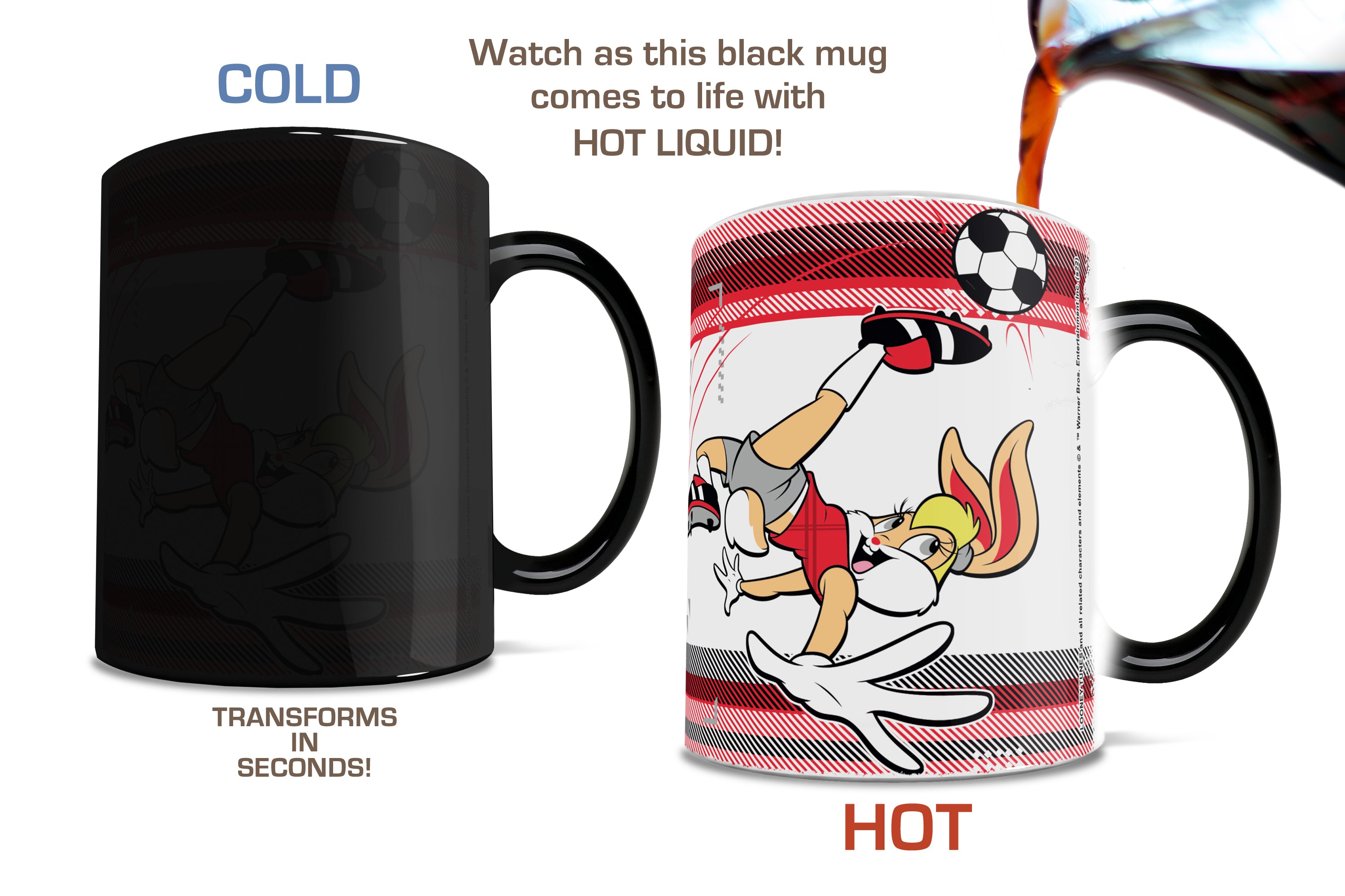 Looney Tunes (Team Japan Soccer - Lola Bunny) Morphing Mugs® Heat-Sensitive Mug MMUG1472