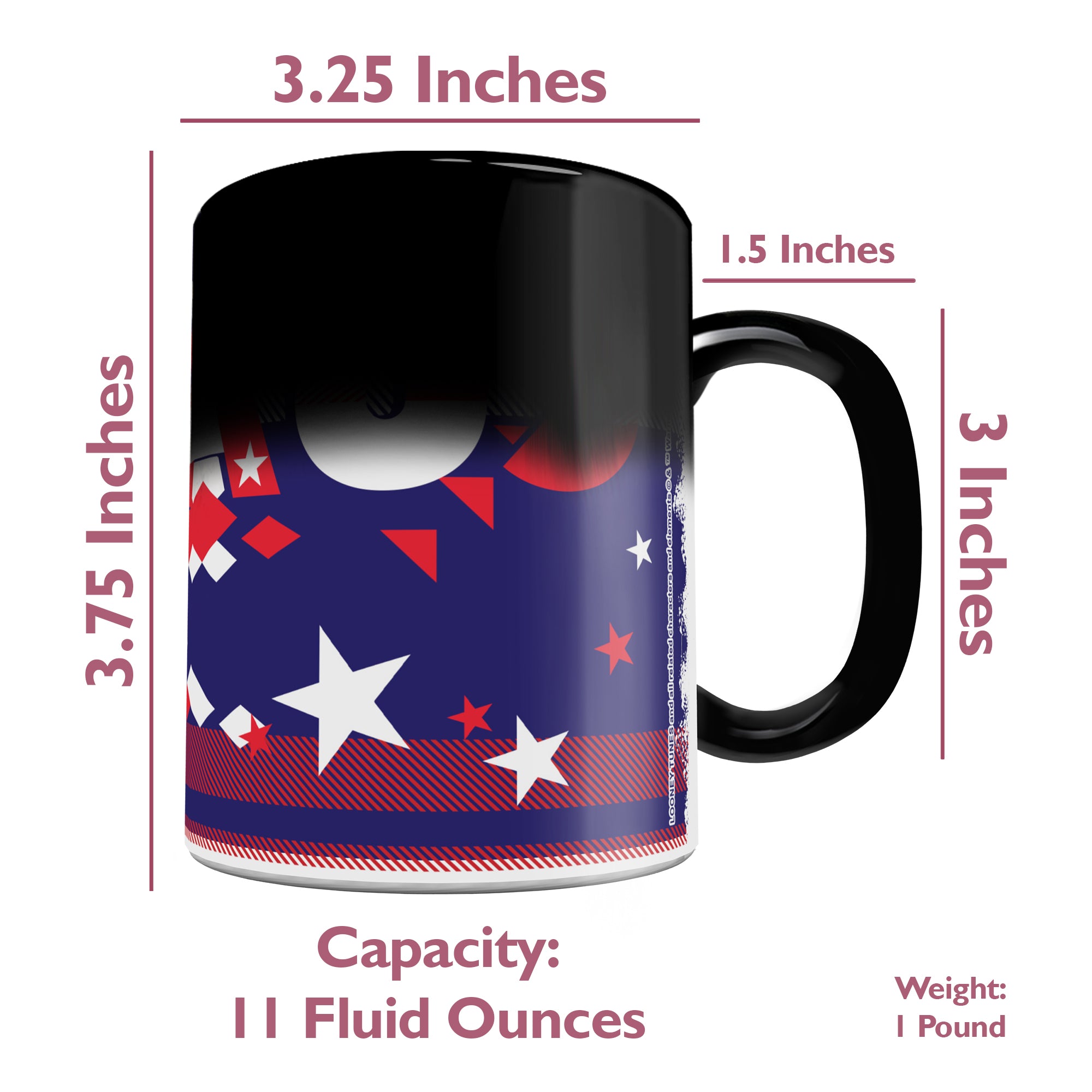 Looney Tunes (Team Australia Soccer - Taz) Morphing Mugs® Heat-Sensitive Mug MMUG1476