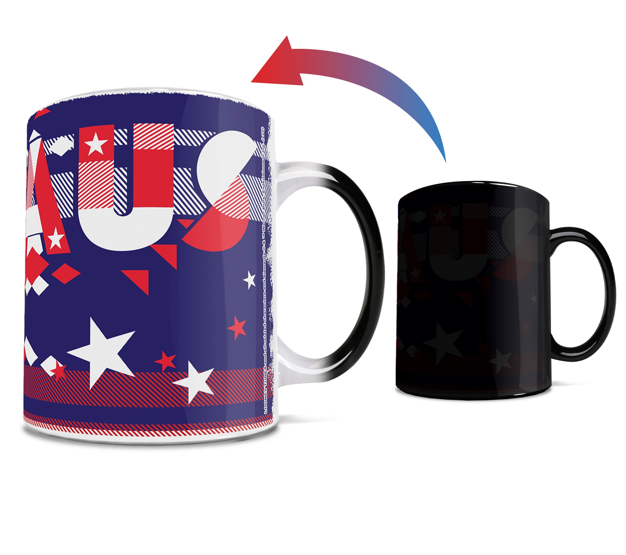 Looney Tunes (Team Australia Soccer - Taz) Morphing Mugs® Heat-Sensitive Mug MMUG1476