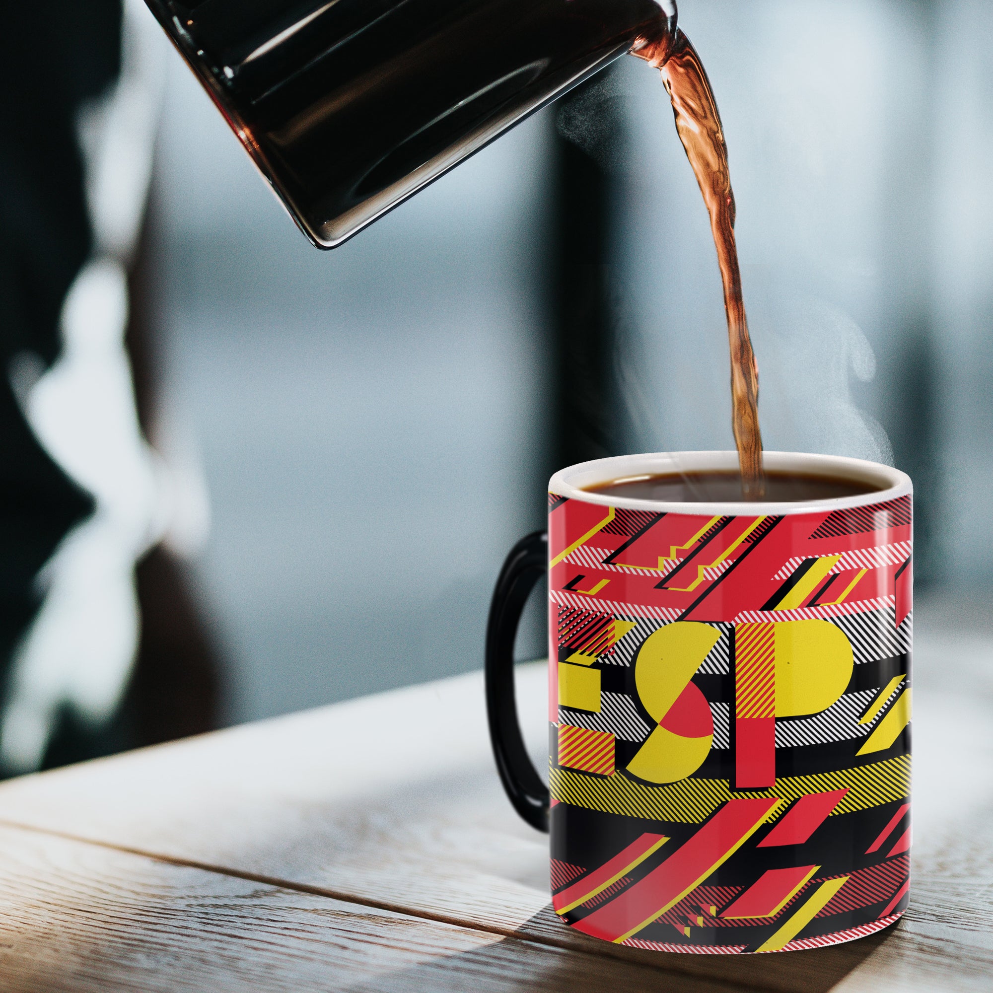 Looney Tunes (Team Spain Soccer - Tweety Bird) Morphing Mugs® Heat-Sensitive Mug MMUG1477