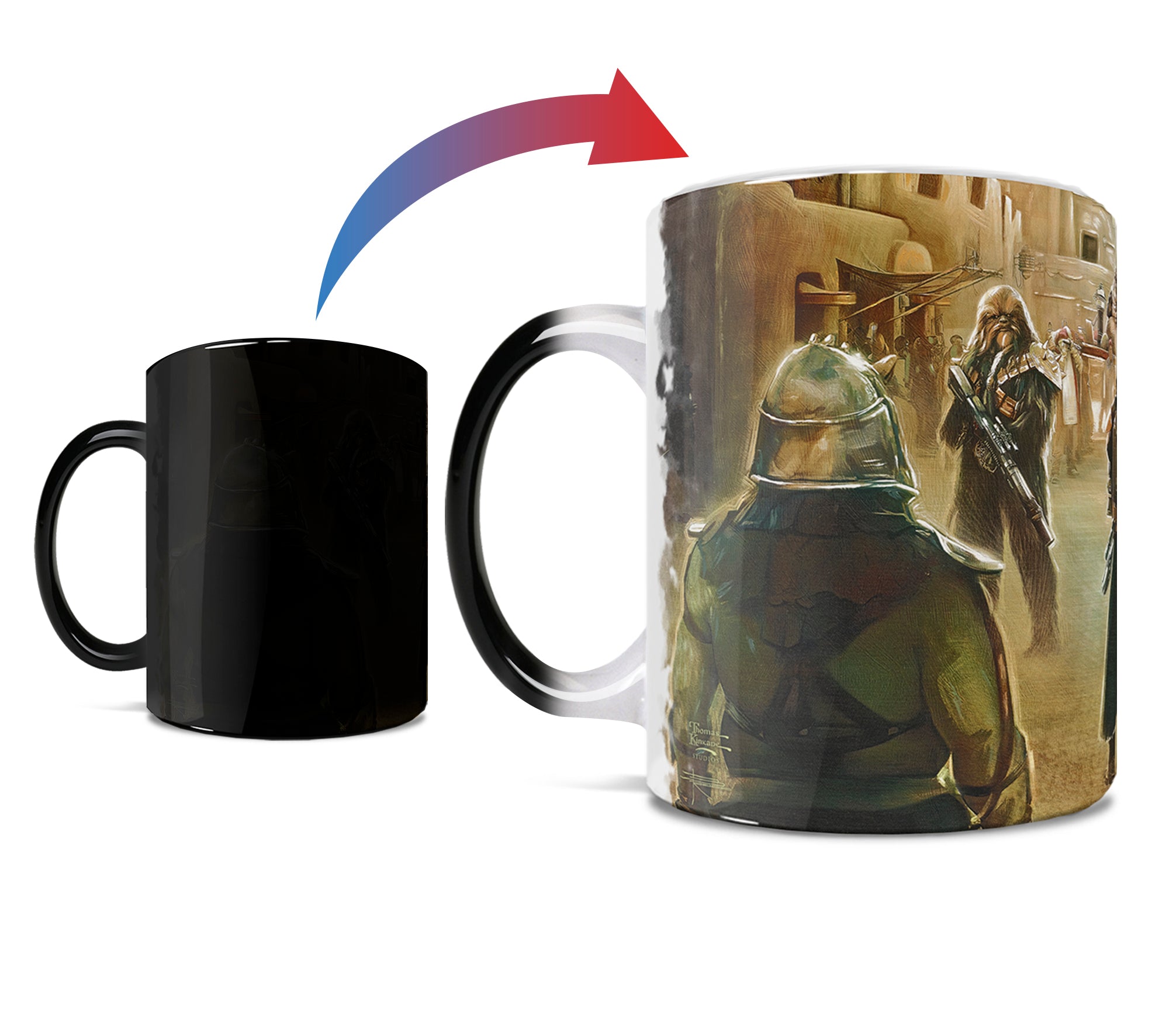 Star Wars (The Mandalorian - A New Challenge) Morphing Mugs®  Heat-Sensitive Mug MMUG1482
