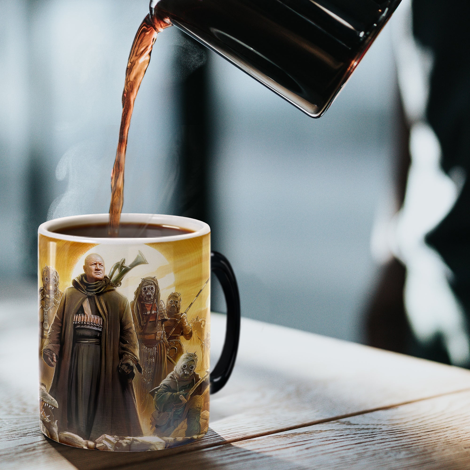 Star Wars (The Book of Boba Fett - Tusken Raiders) Morphing Mugs®  Heat-Sensitive Mug MMUG1483