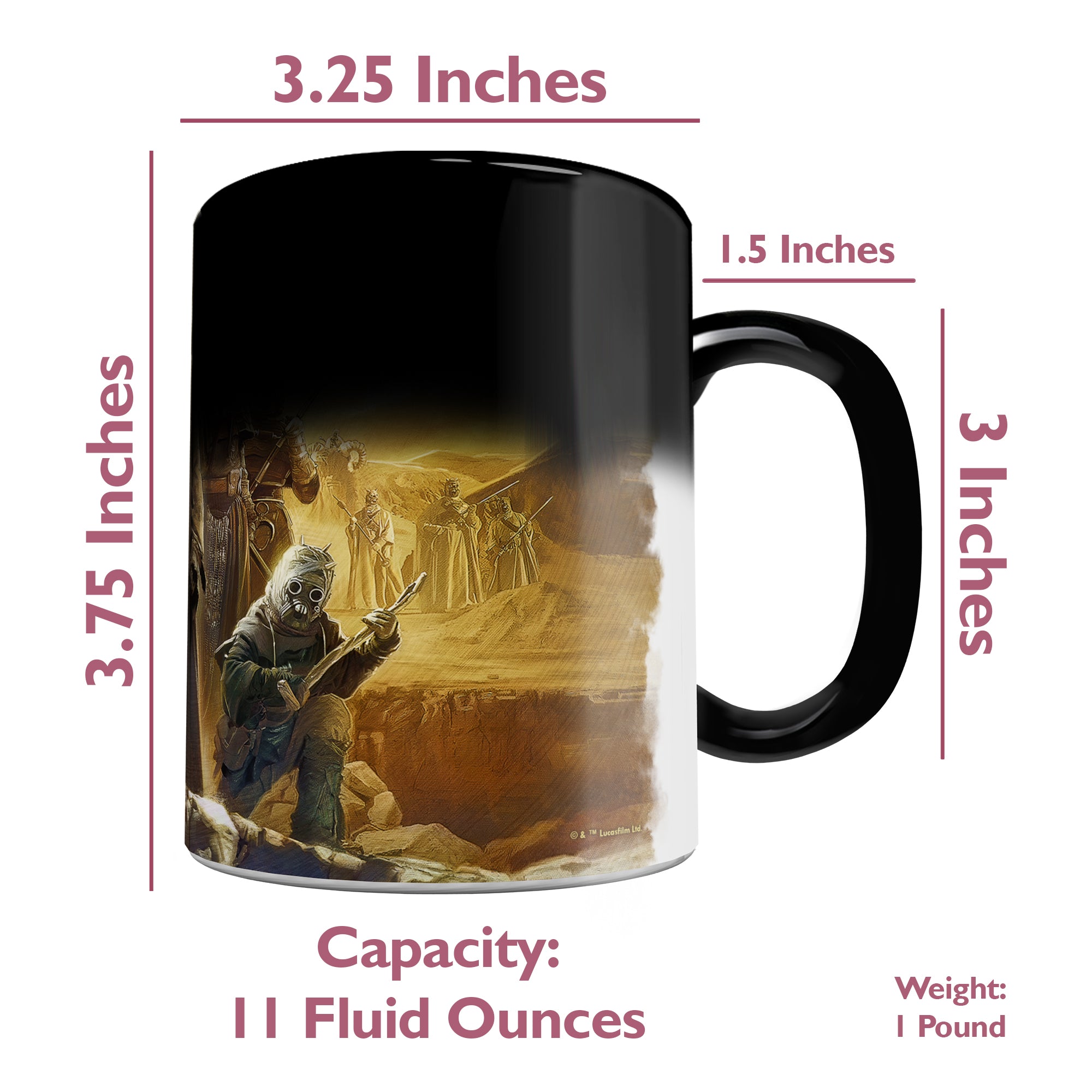 Star Wars (The Book of Boba Fett - Tusken Raiders) Morphing Mugs®  Heat-Sensitive Mug MMUG1483