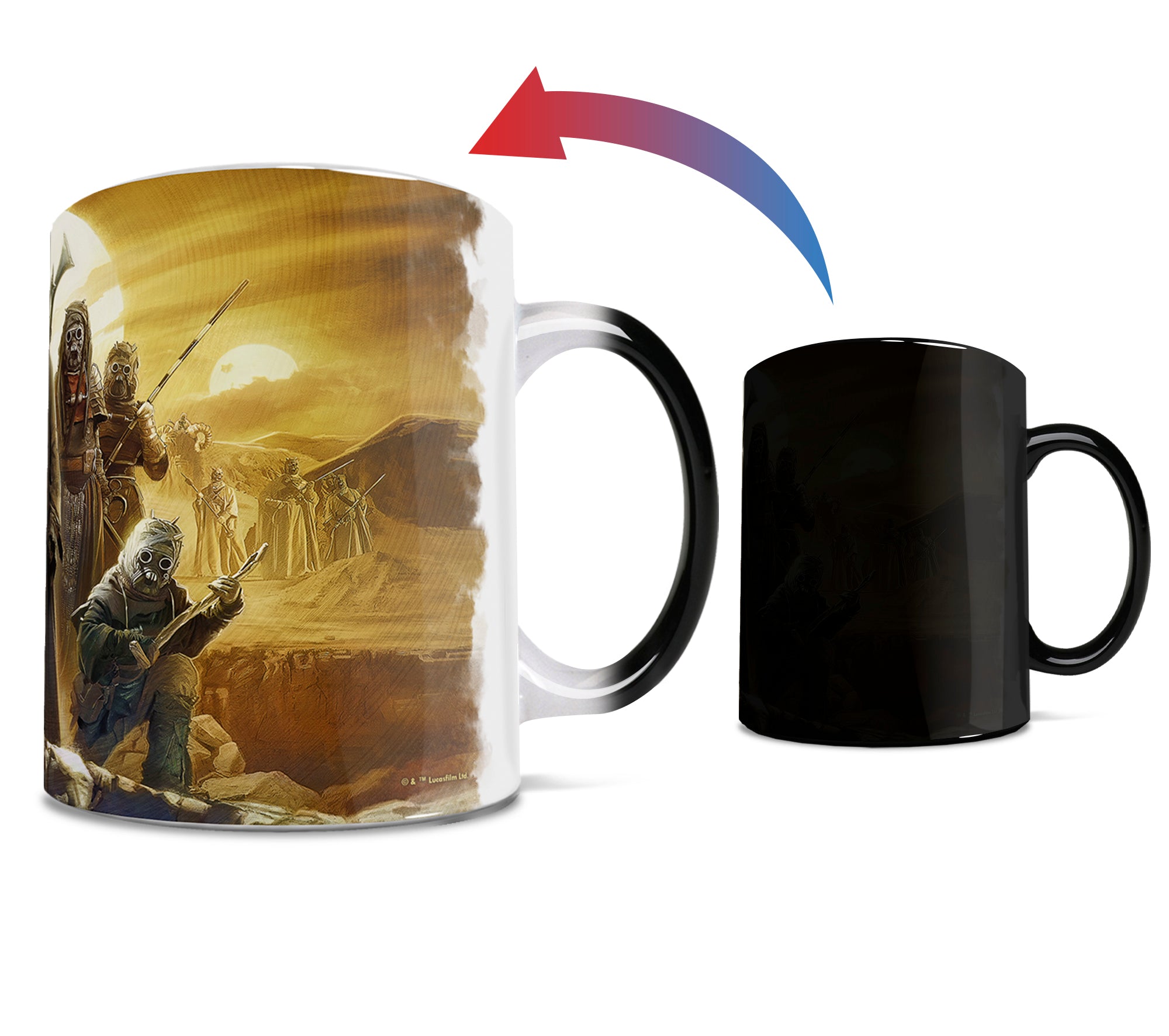 Star Wars (The Book of Boba Fett - Tusken Raiders) Morphing Mugs®  Heat-Sensitive Mug MMUG1483
