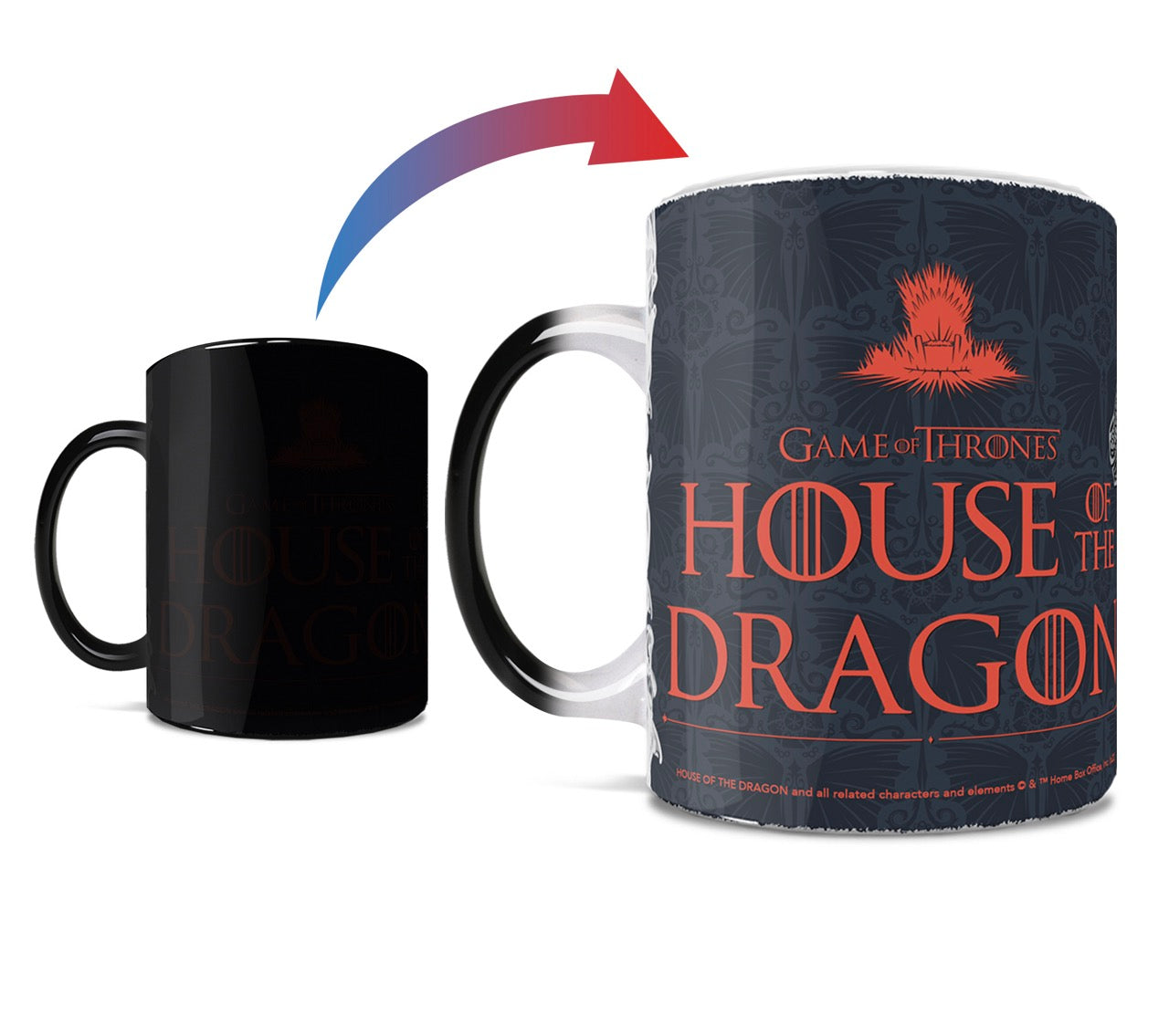 House of the Dragon (Fire and Dragon) Morphing Mugs® Heat-Sensitive Mug MMUG1509