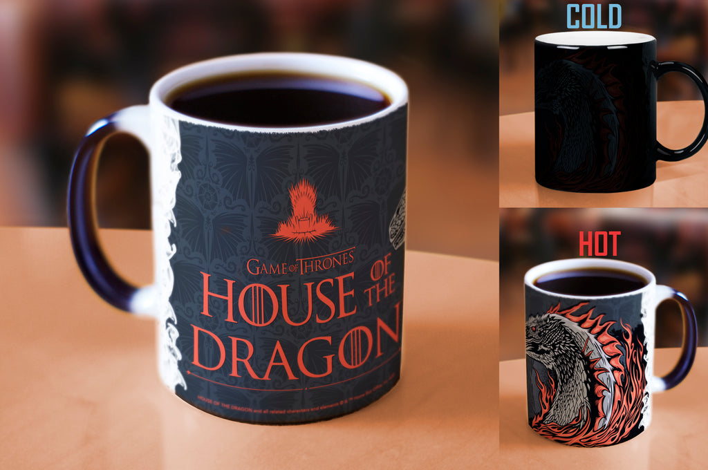 House of the Dragon (Fire and Dragon) Morphing Mugs® Heat-Sensitive Mug MMUG1509