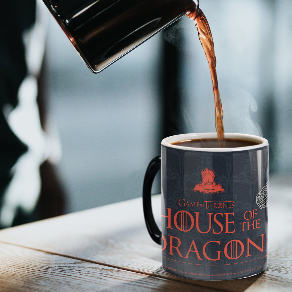 House of the Dragon (Fire and Dragon) Morphing Mugs® Heat-Sensitive Mug MMUG1509