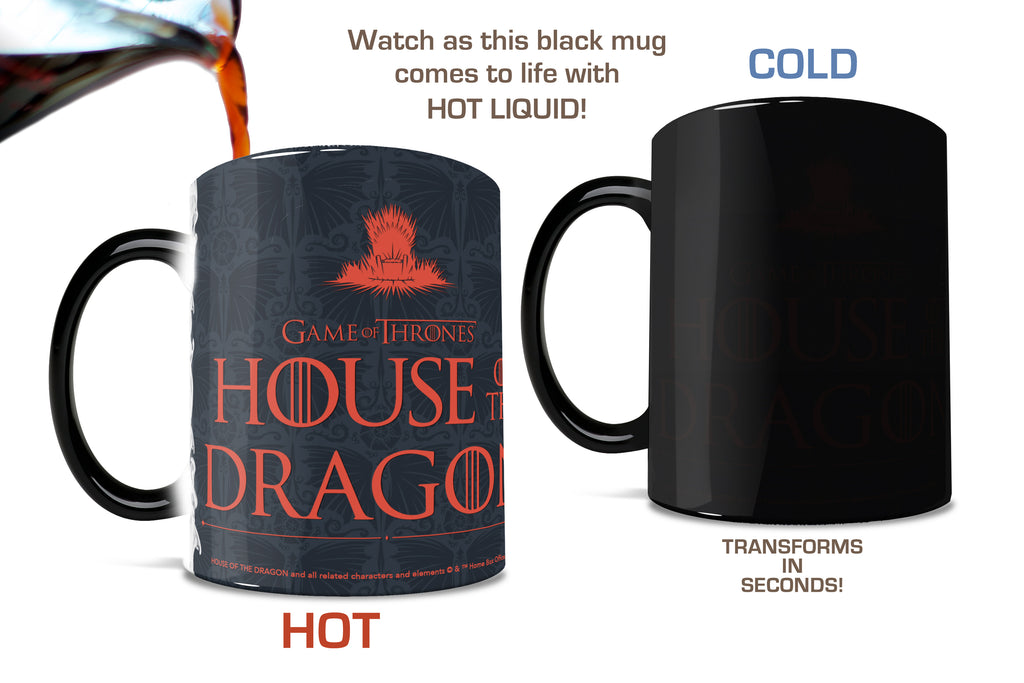 House of the Dragon (Fire and Dragon) Morphing Mugs® Heat-Sensitive Mug MMUG1509