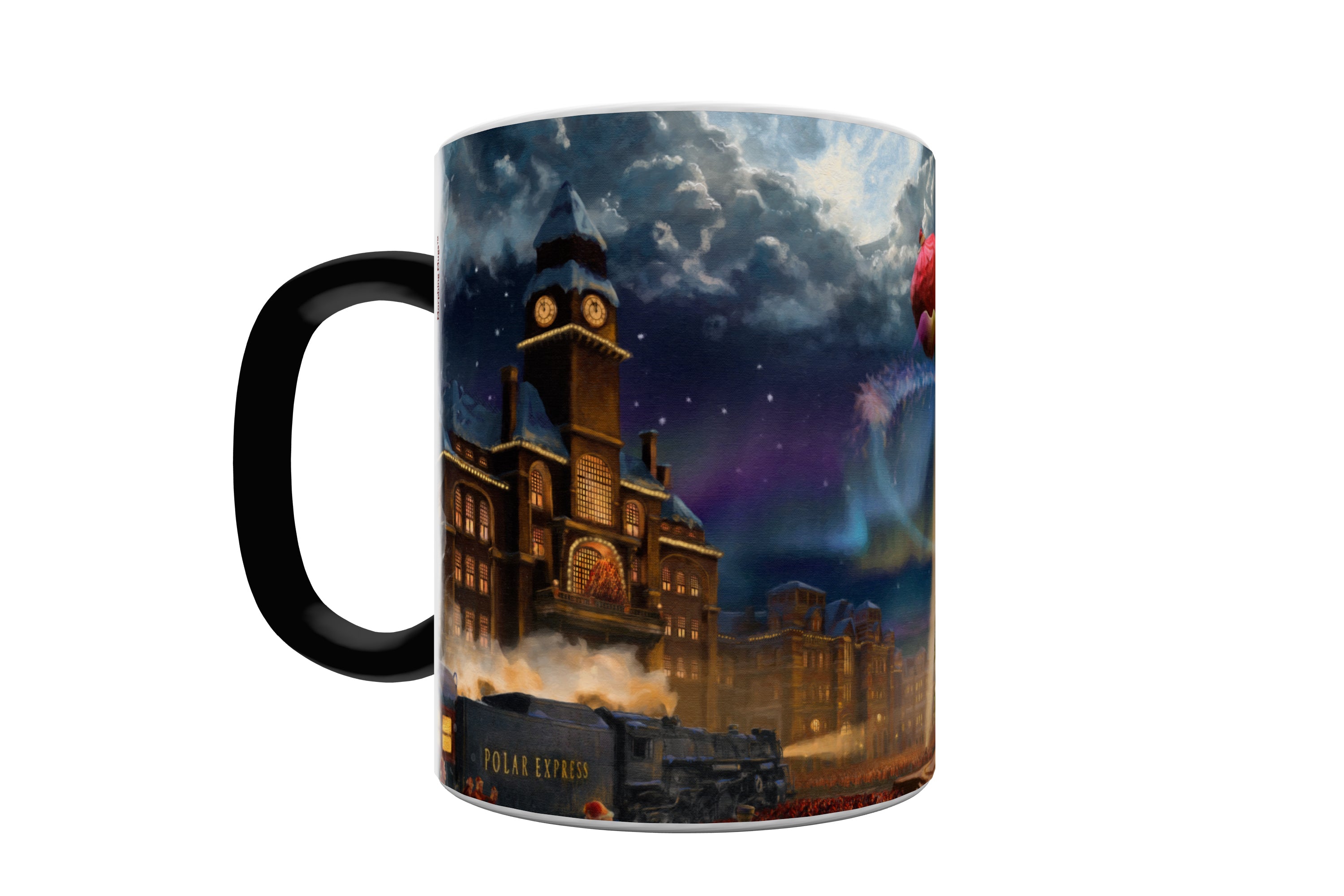The Polar Express (Thomas Kinkade Studios Studios) Morphing Mugs® Heat Sensitive Mug MMUG150