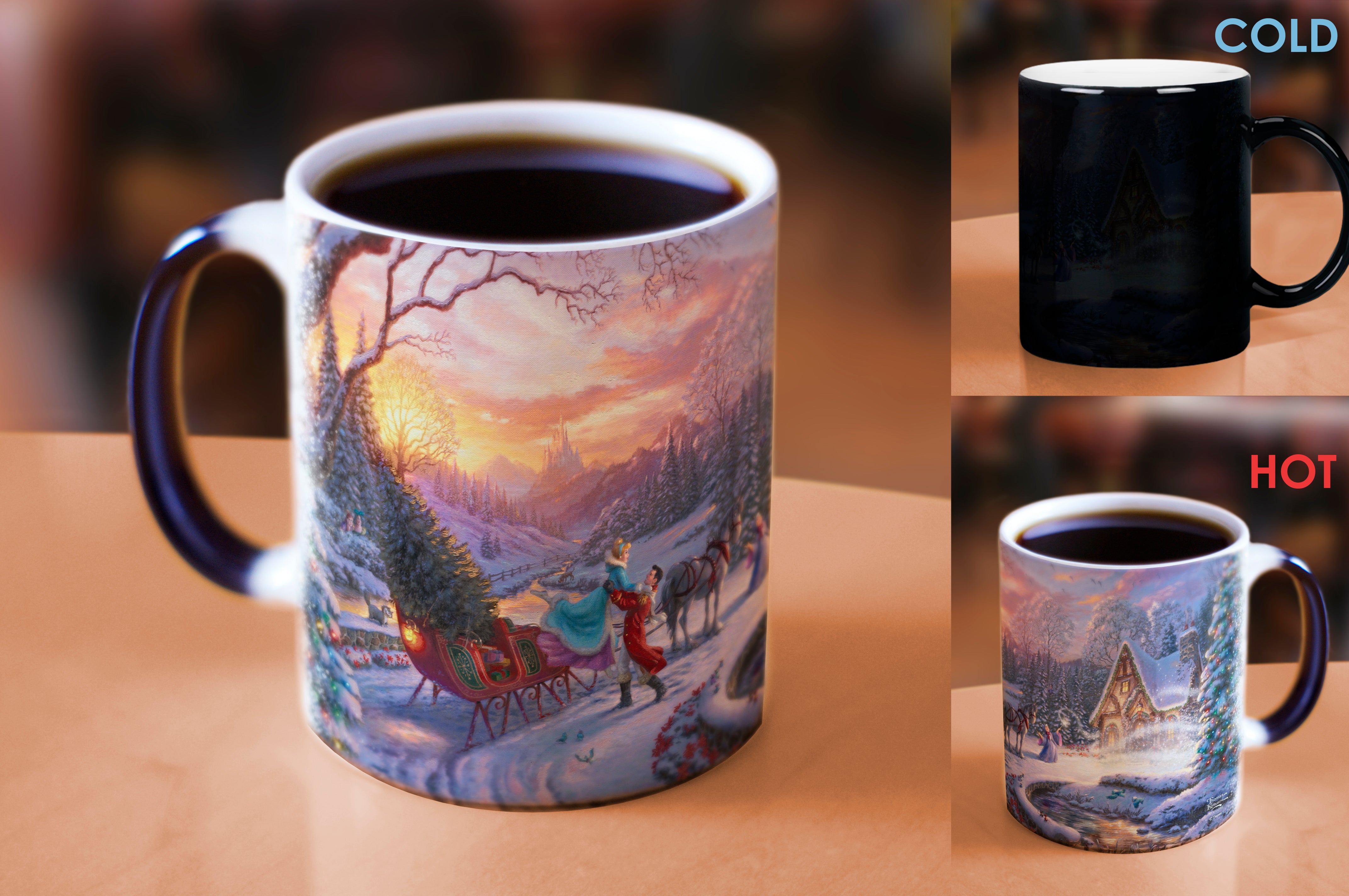 Disney (Cinderella Bringing Home the Tree) Morphing Mugs®  Heat-Sensitive Mug MMUG1510