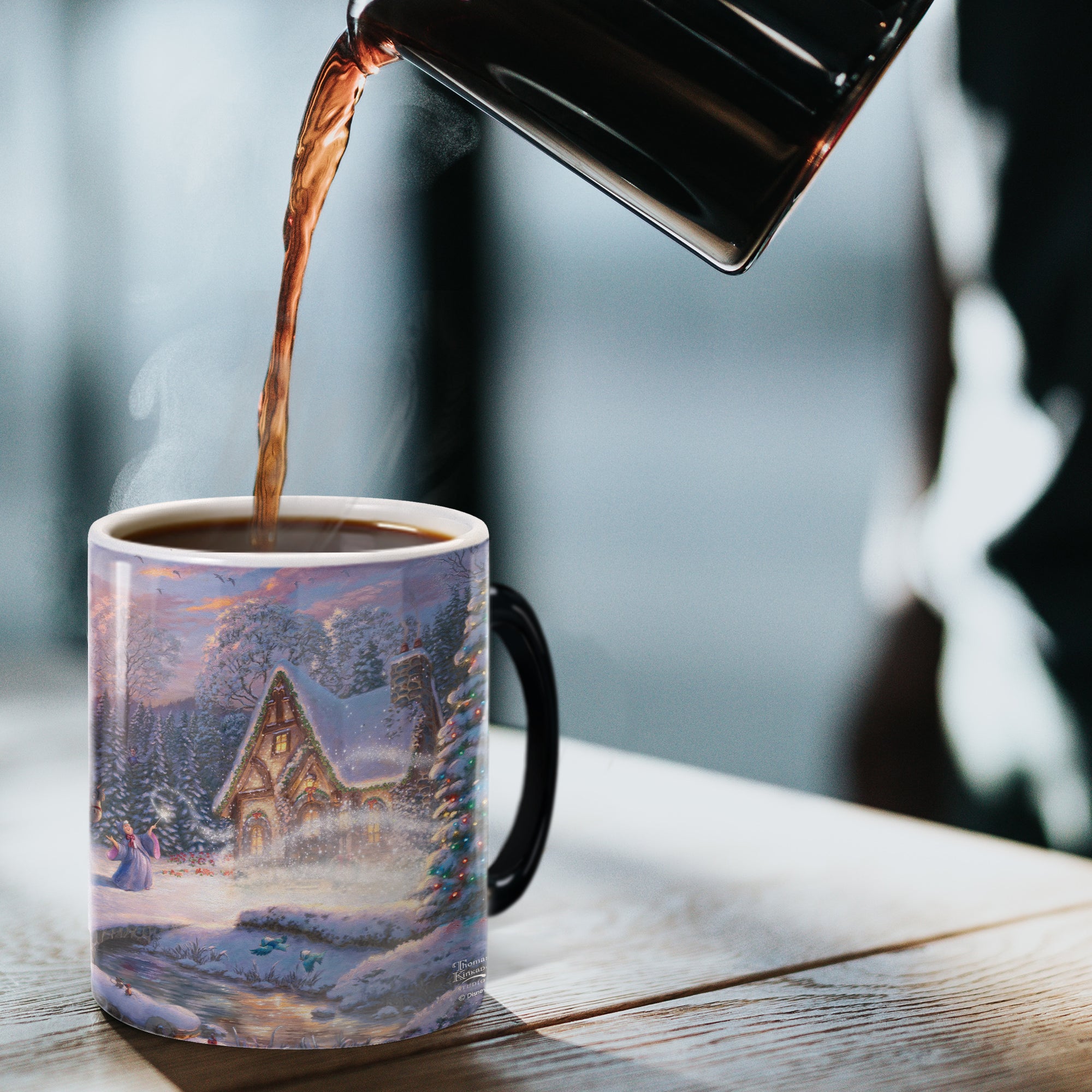 Disney (Cinderella Bringing Home the Tree) Morphing Mugs®  Heat-Sensitive Mug MMUG1510