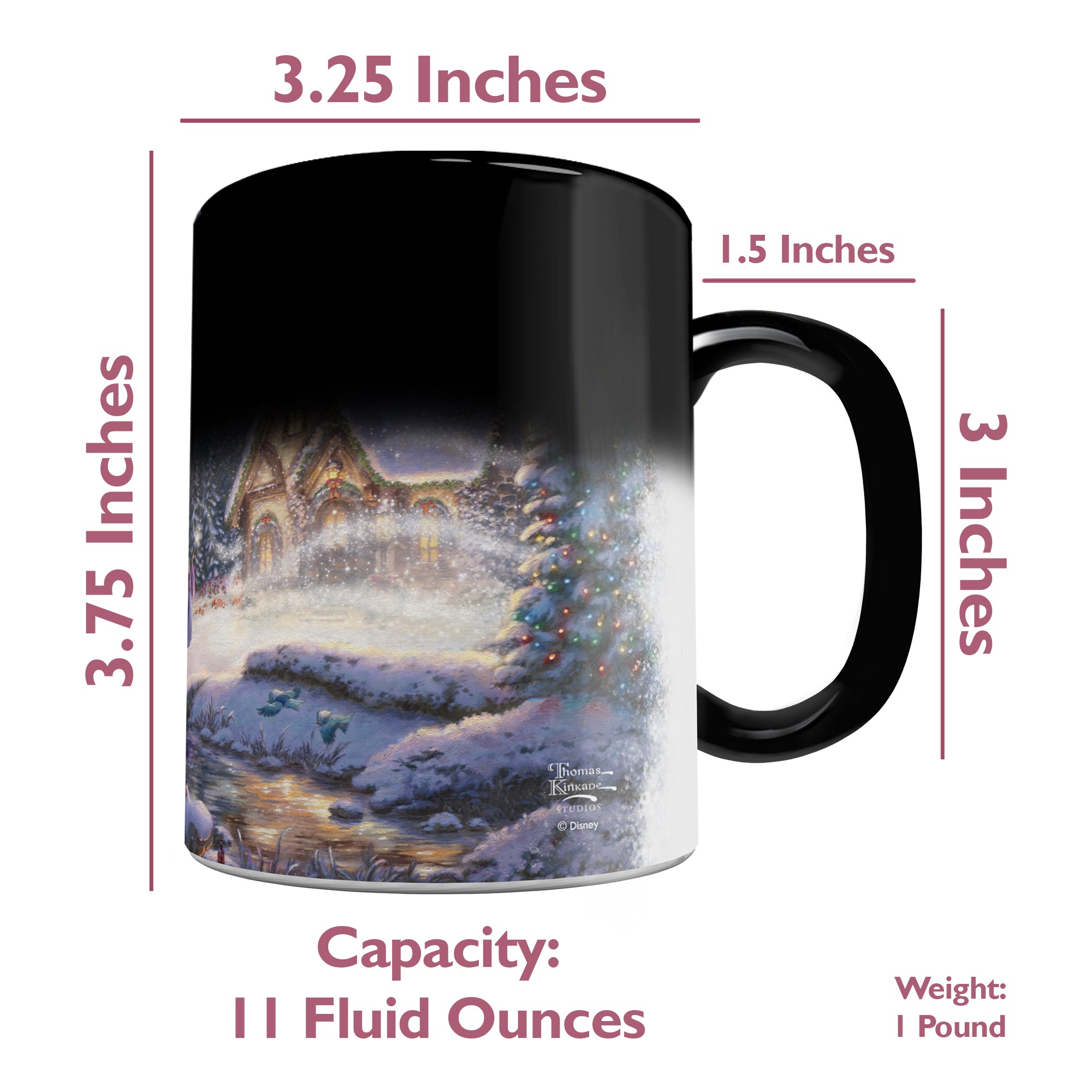 Disney (Cinderella Bringing Home the Tree) Morphing Mugs®  Heat-Sensitive Mug MMUG1510