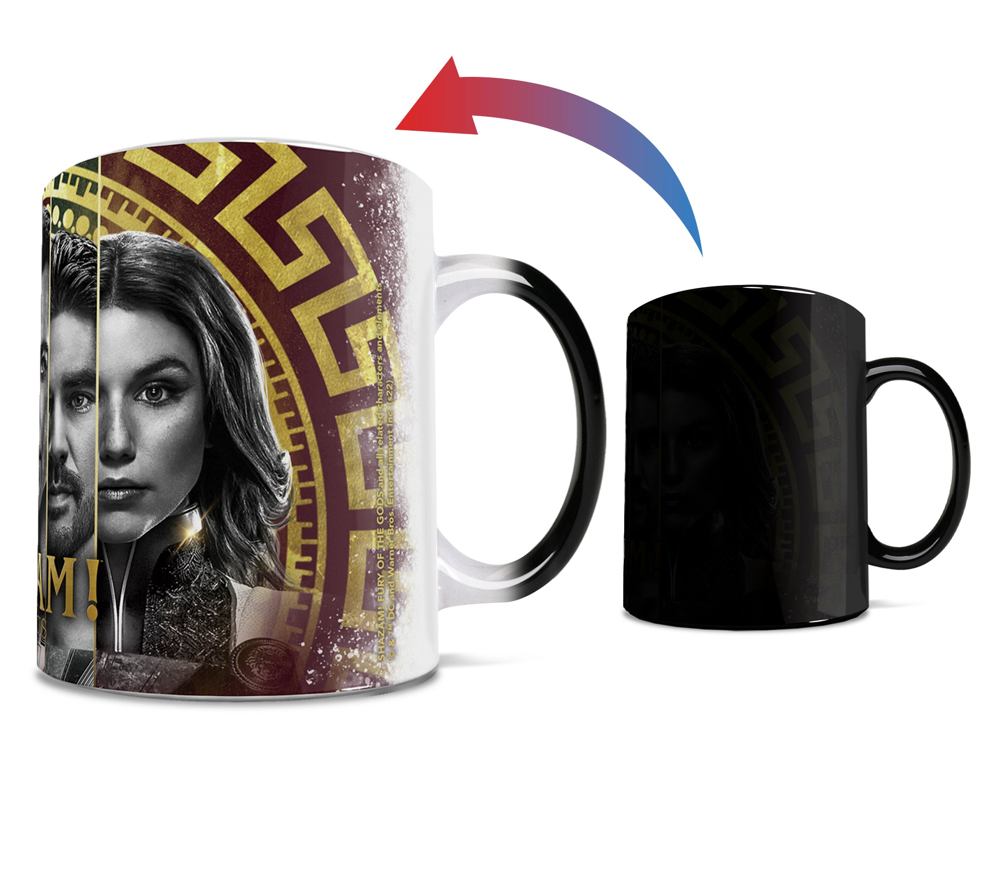 Shazam! Fury Of The Gods (Group) 11 oz Morphing Mugs®  Heat- Sensitive Mug MMUG1516