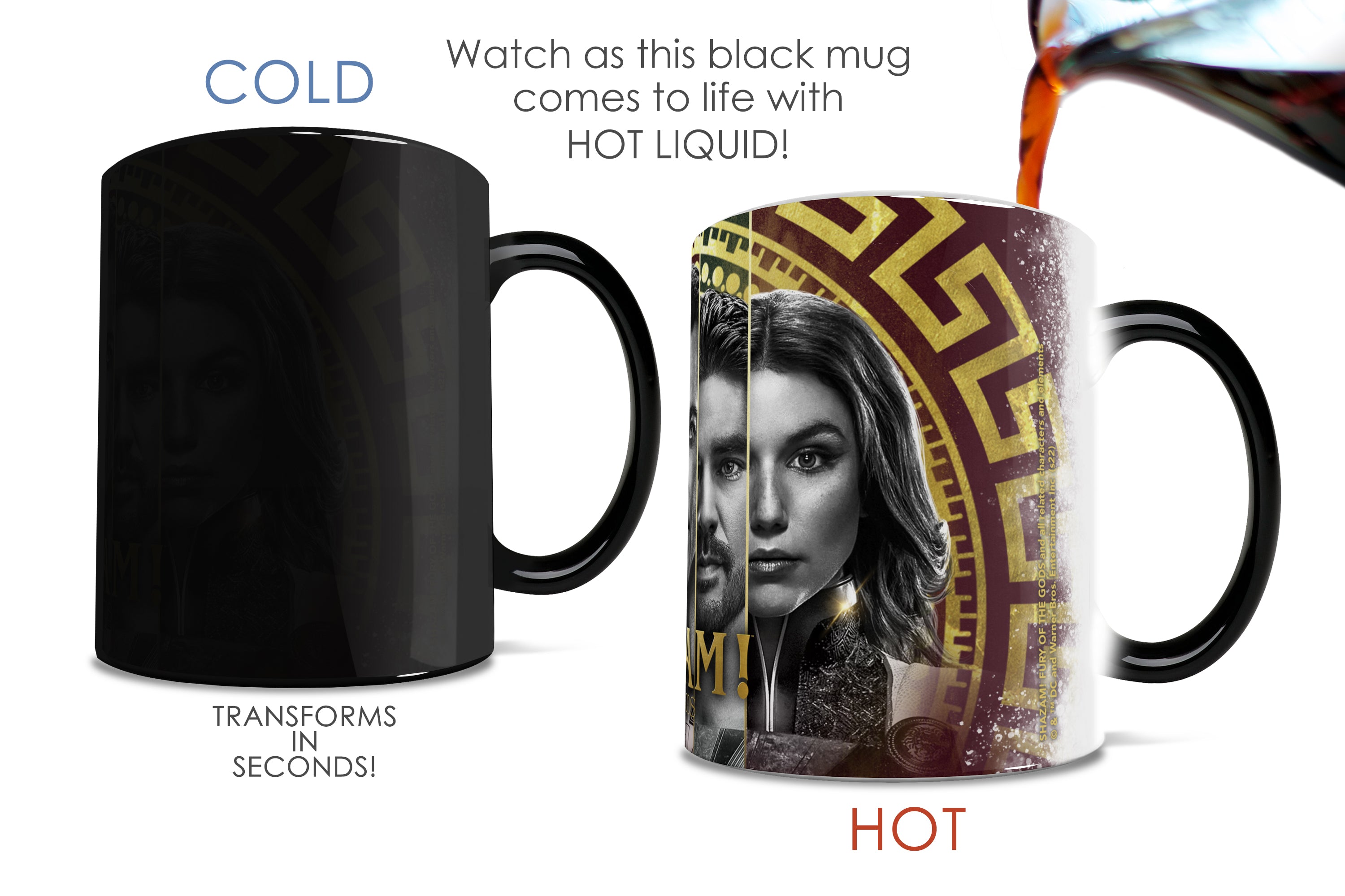 Shazam! Fury Of The Gods (Group) 11 oz Morphing Mugs®  Heat- Sensitive Mug MMUG1516