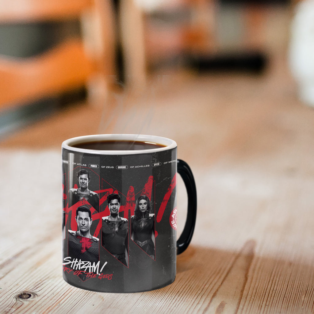 Shazam! Fury Of The Gods (We Are The Power) Morphing Mugs®  Heat-Sensitive Mug MMUG1517