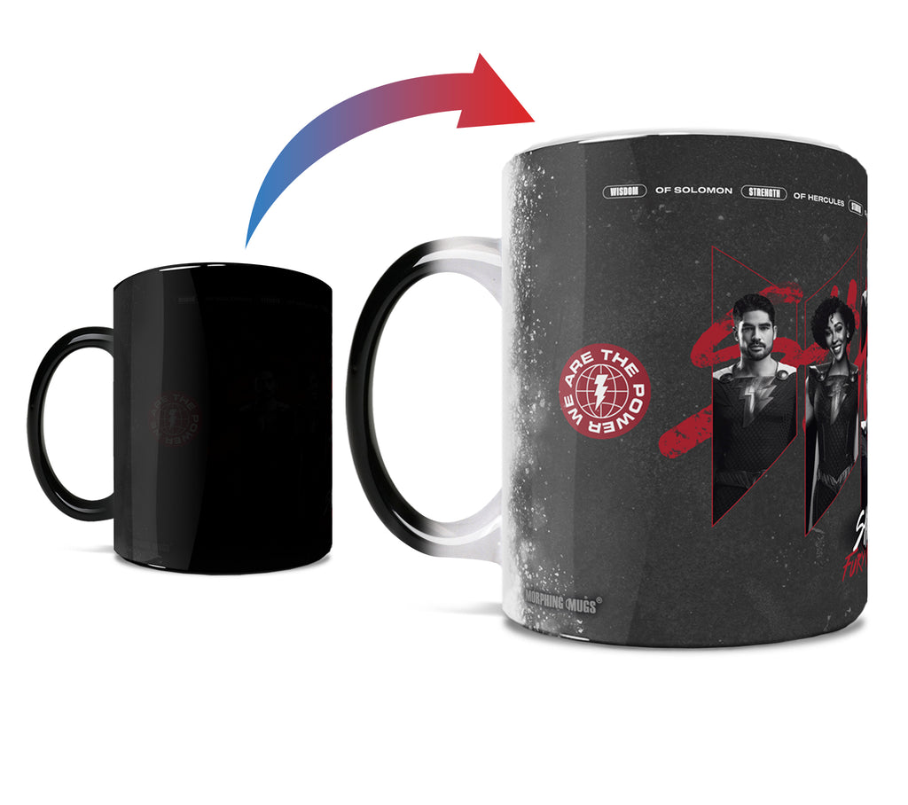 Shazam! Fury Of The Gods (We Are The Power) Morphing Mugs®  Heat-Sensitive Mug MMUG1517