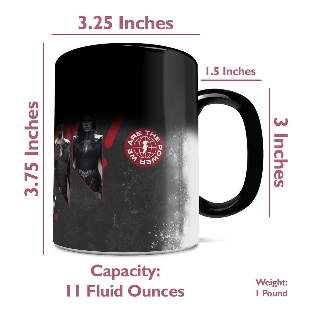 Shazam! Fury Of The Gods (We Are The Power) Morphing Mugs®  Heat-Sensitive Mug MMUG1517